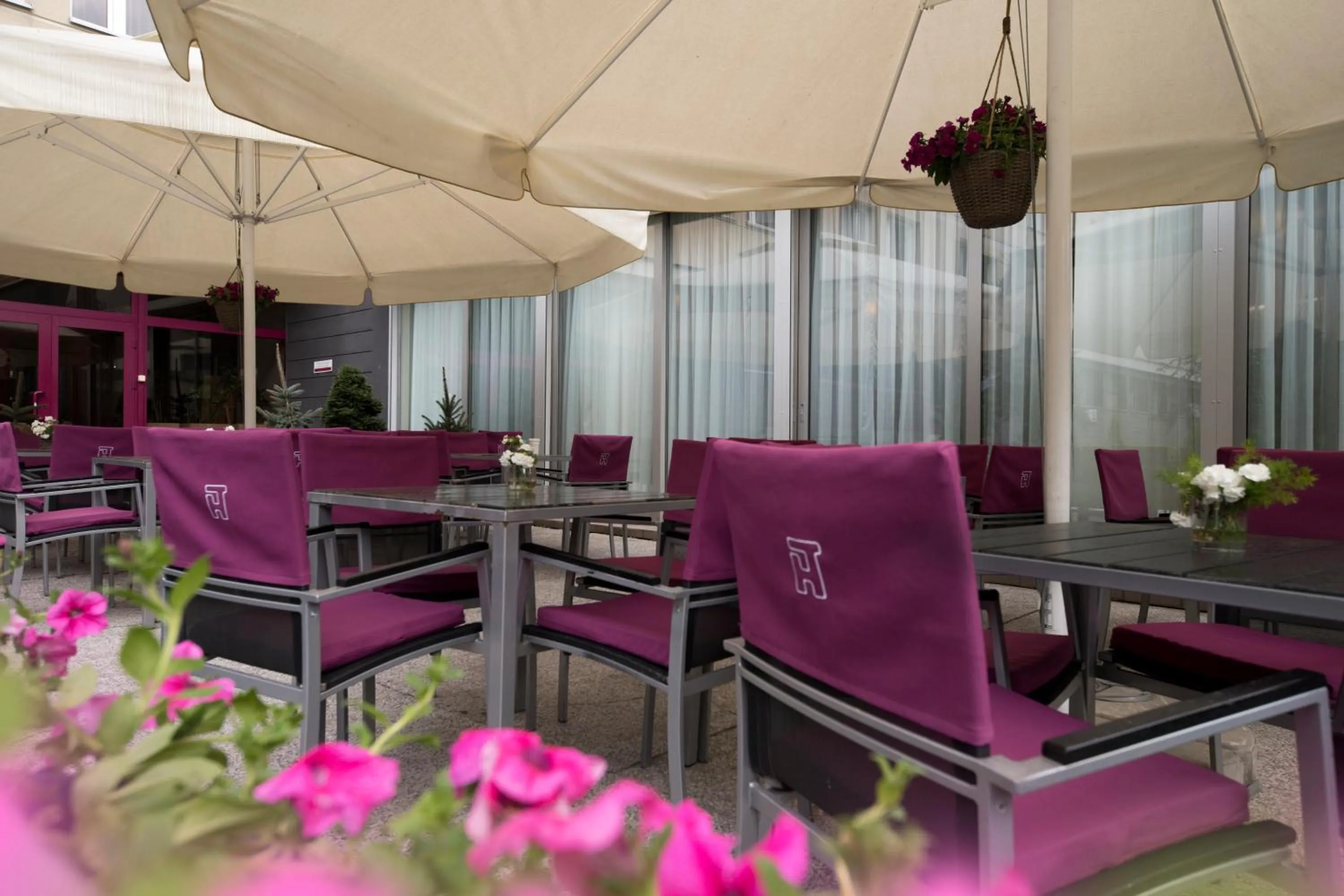 Balcony/Terrace in Hotel Tarnovia