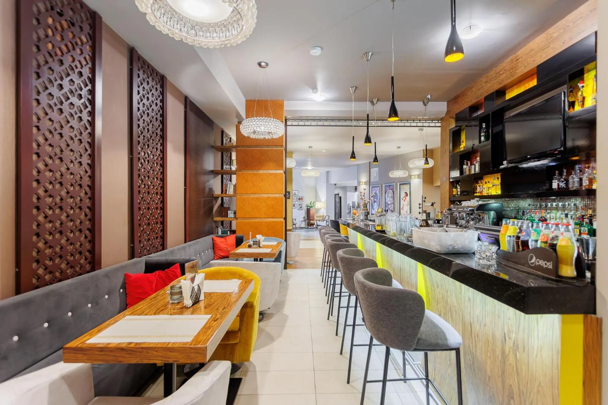 Lounge or bar in Hotel Tarnovia