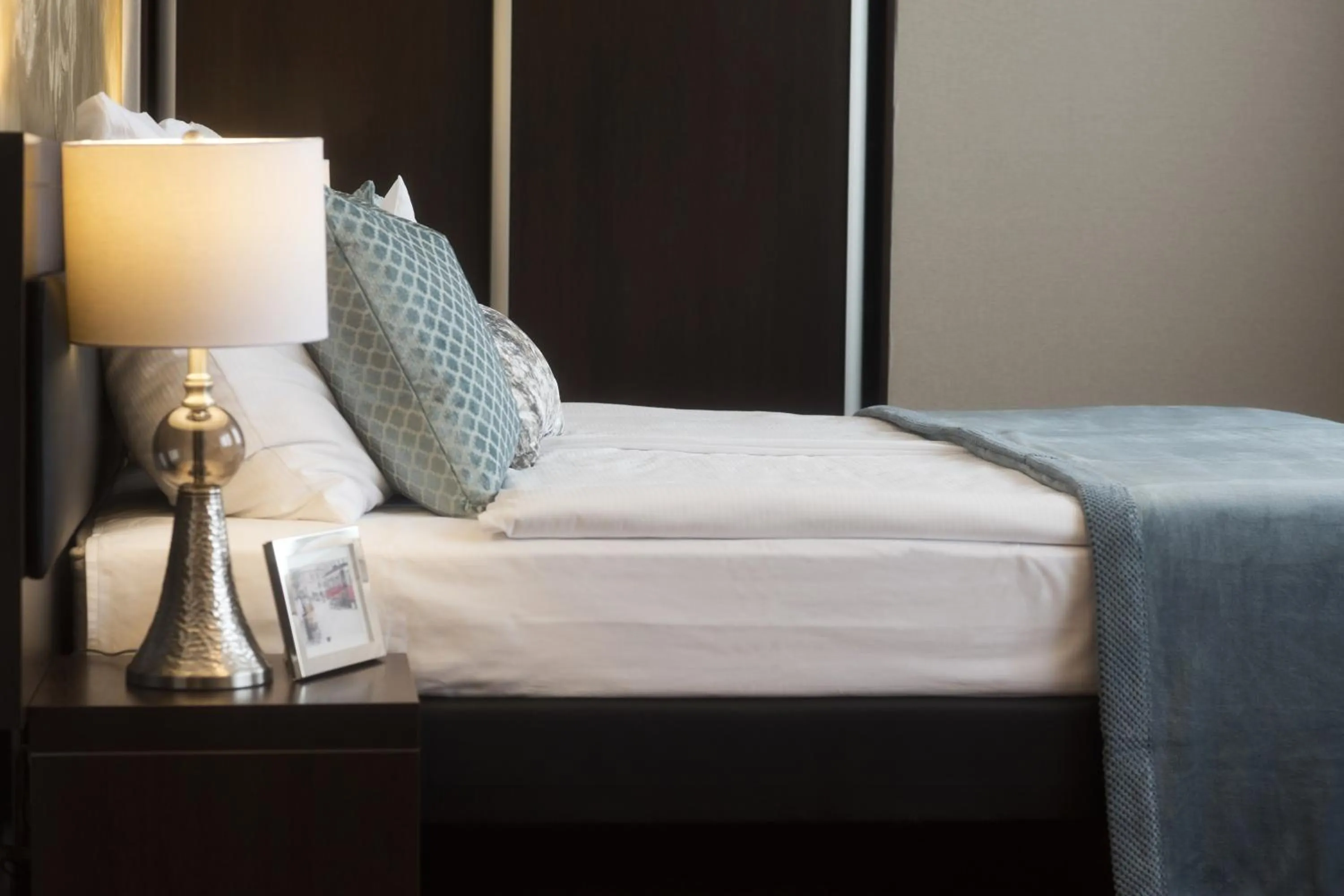 Bed in Hotel Tarnovia