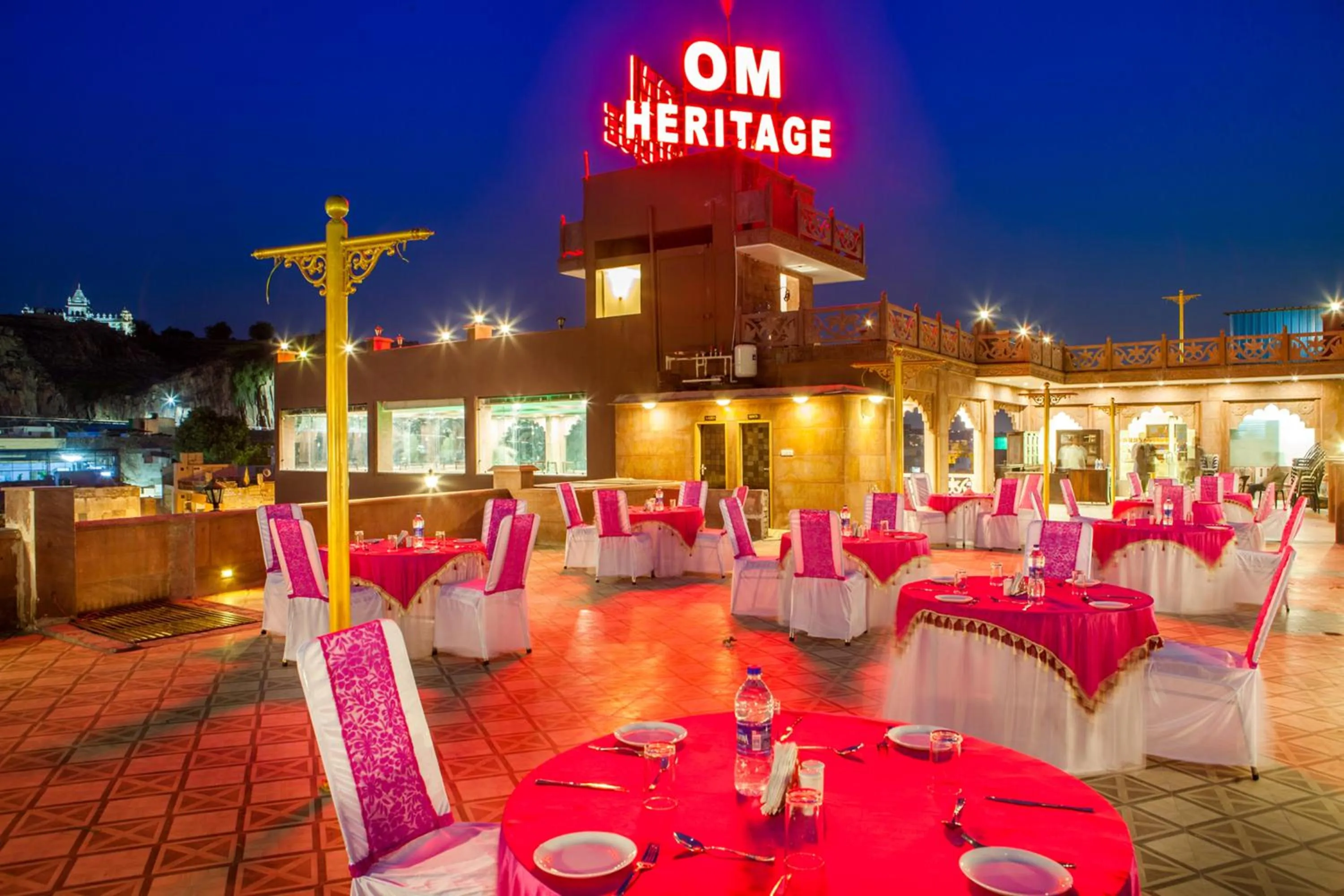 Restaurant/places to eat in Om Heritage Haveli