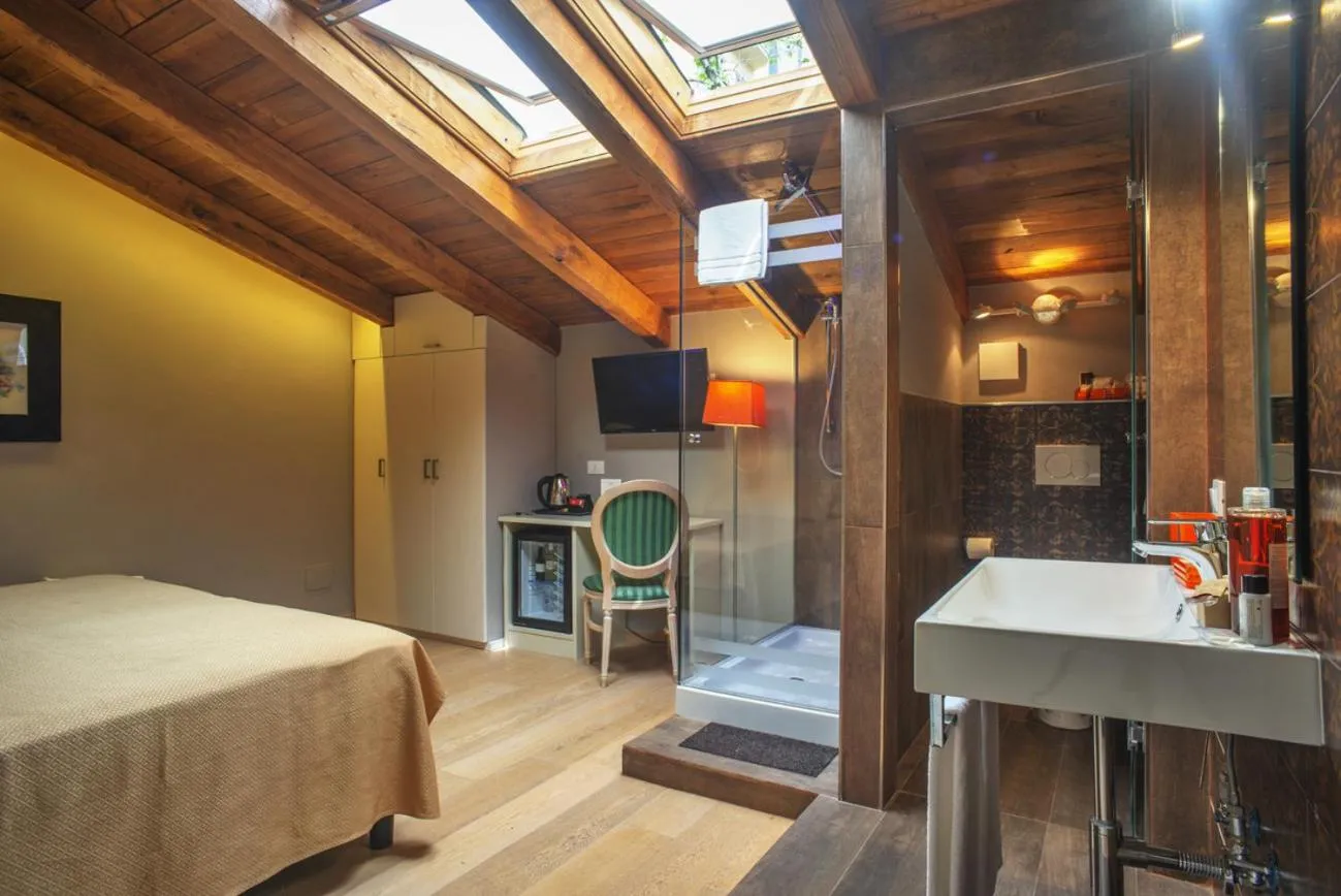 Bed in Etruria Relais and Wine