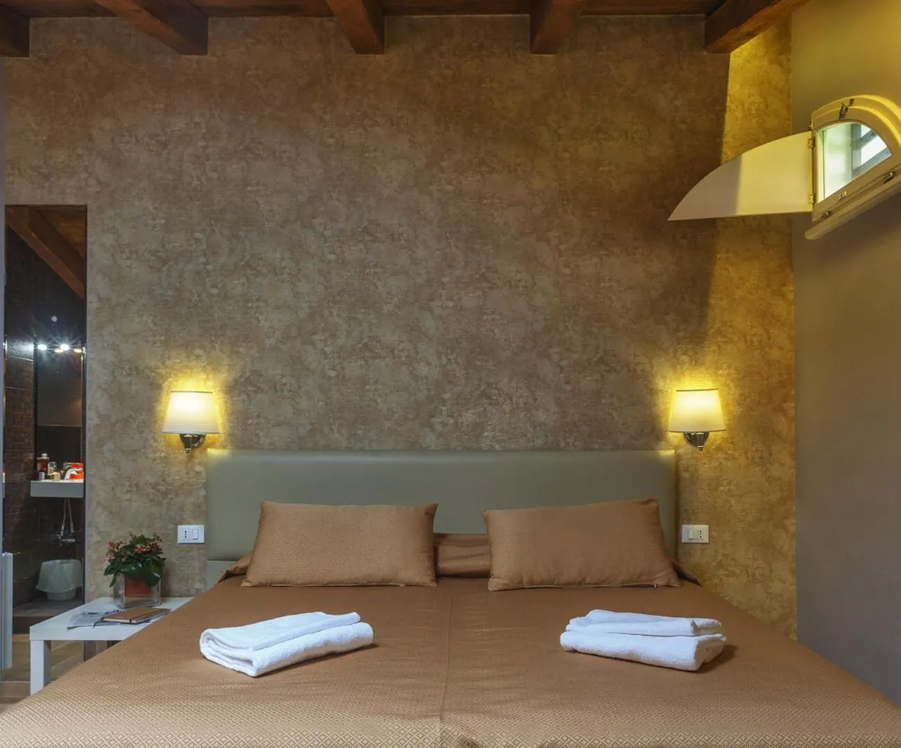 Bed in Etruria Relais and Wine