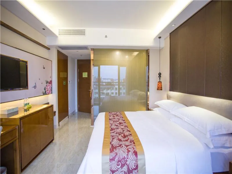 Bed in Vienna Hotel Sanya Sanya Bay