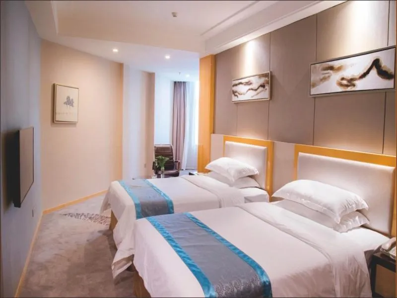 Bed in Vienna International Hotel Foshan The World of Flowers