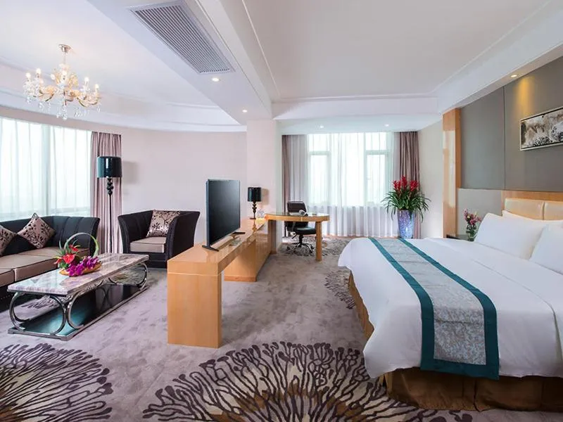 Bed in Vienna International Hotel Foshan The World of Flowers