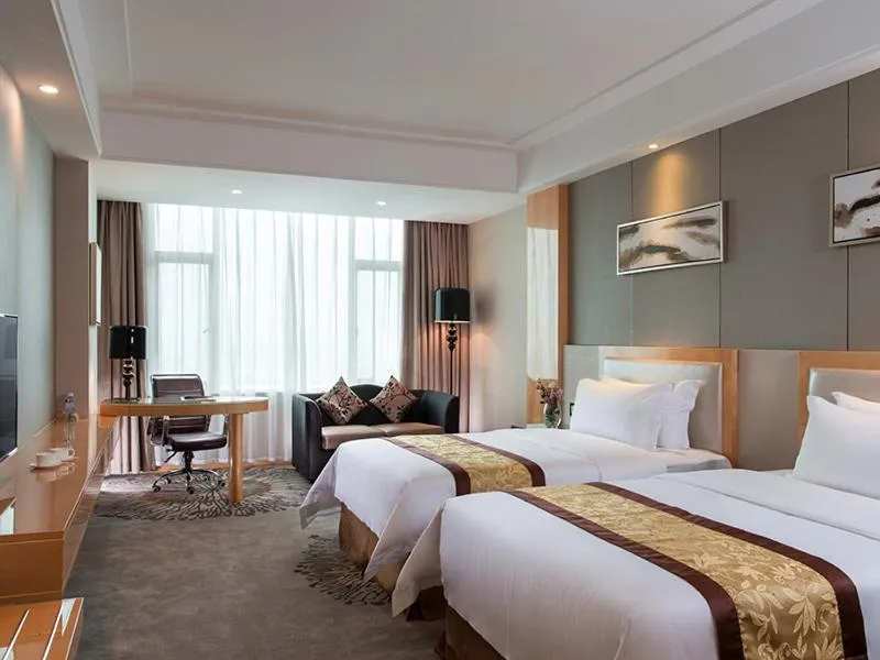 Bed in Vienna International Hotel Foshan The World of Flowers