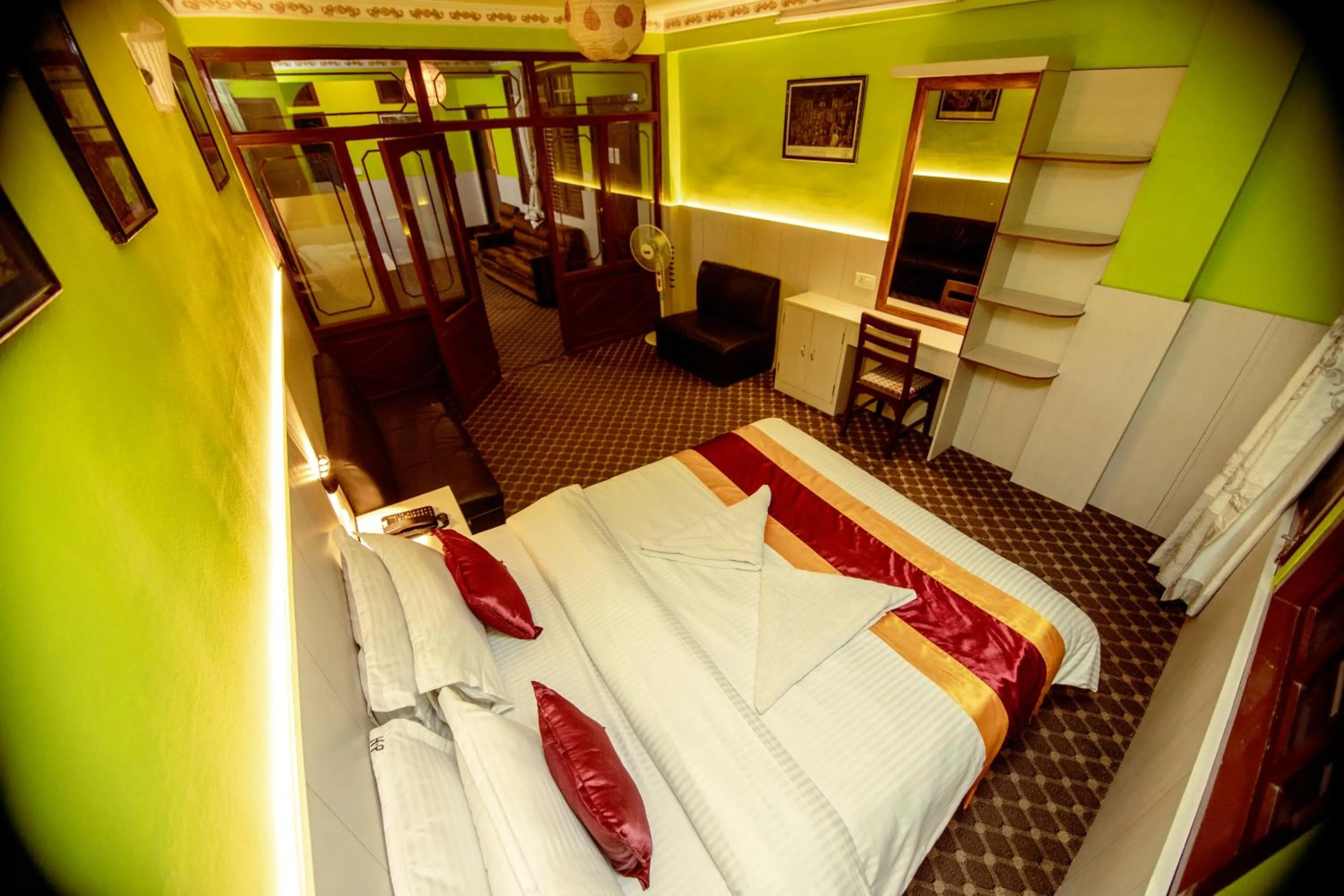 Bedroom, Bed in Hotel Pomelo House