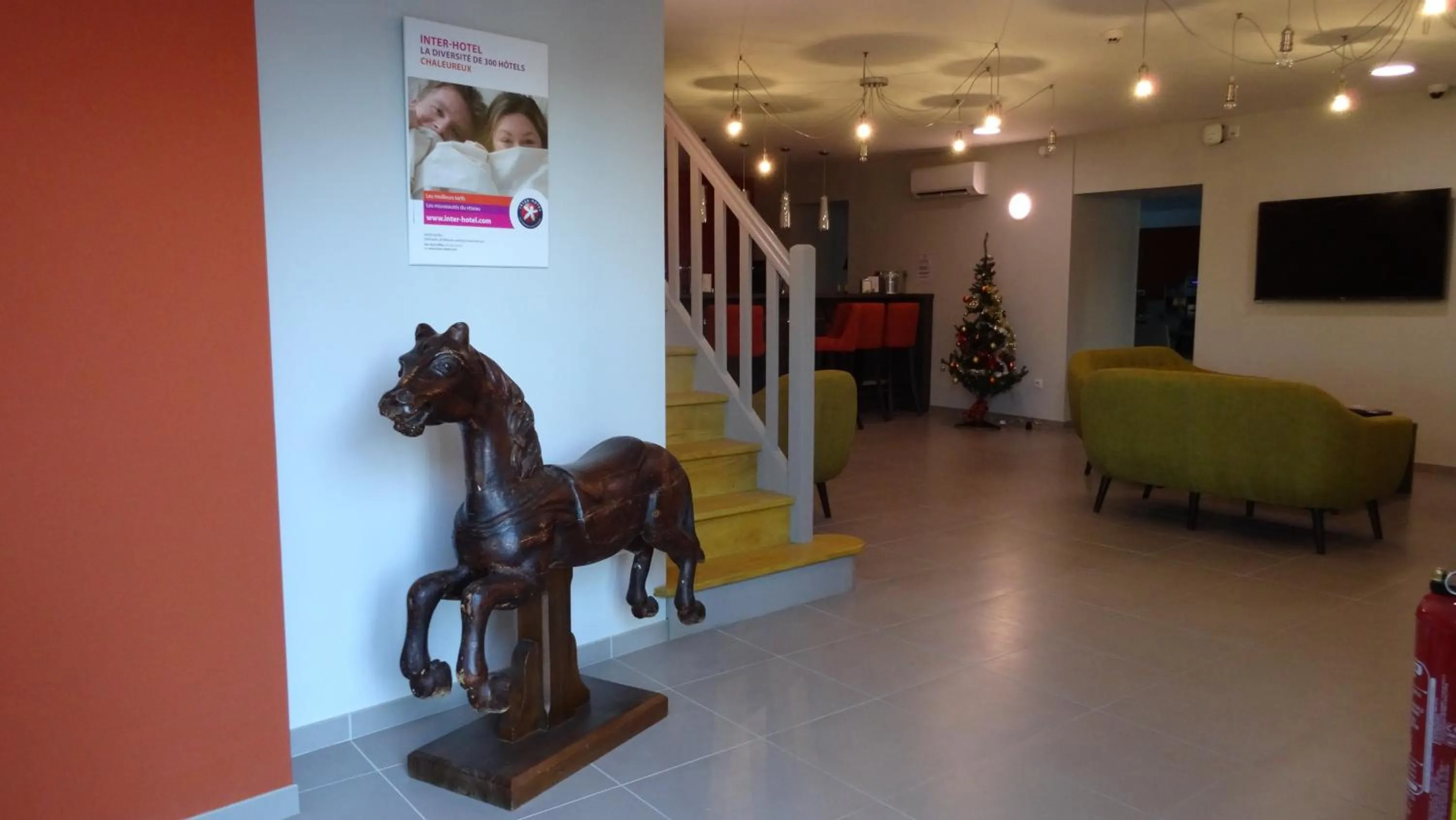 Lobby or reception in Parc Hôtel Pompadour