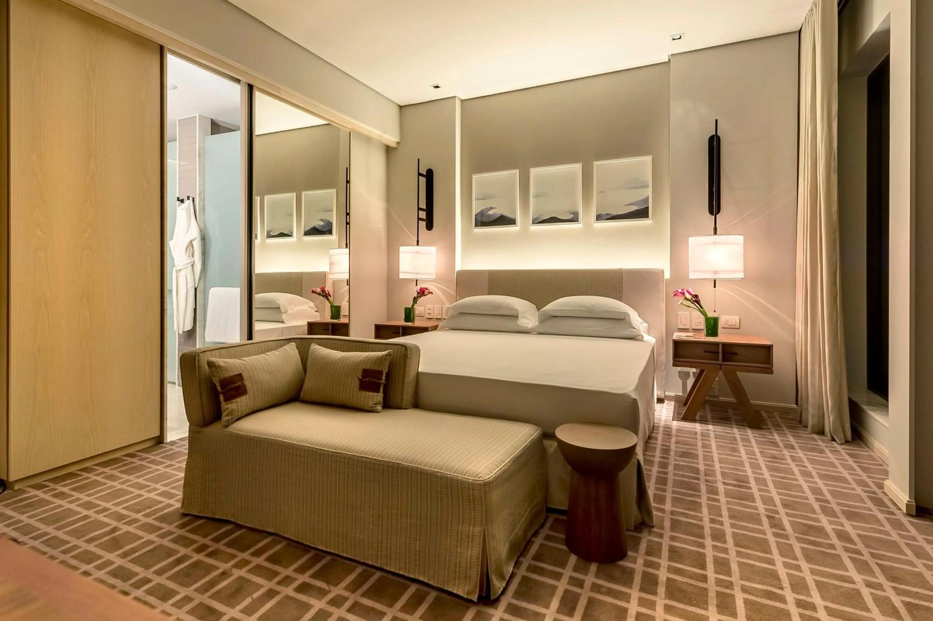 Bedroom, Bed in Grand Hyatt Rio de Janeiro
