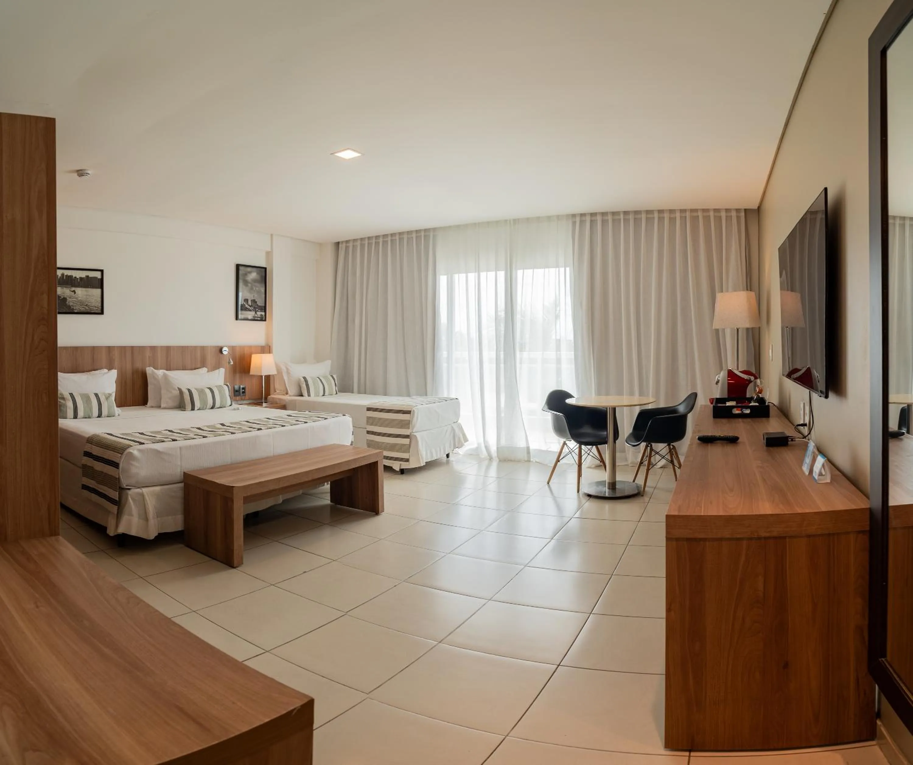 Bed in Crocobeach Hotel