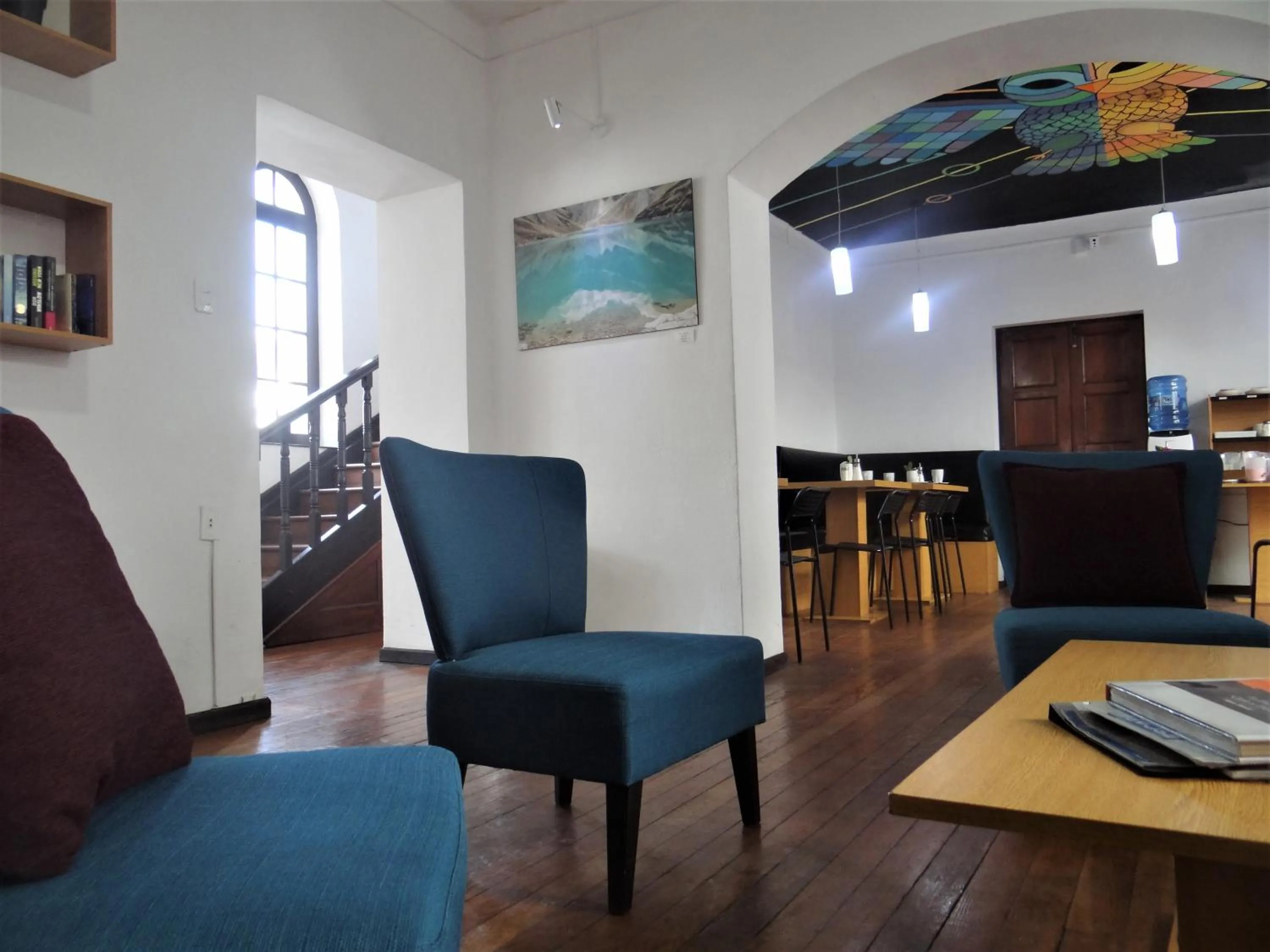 Living room in El Museo Hotel Boutique