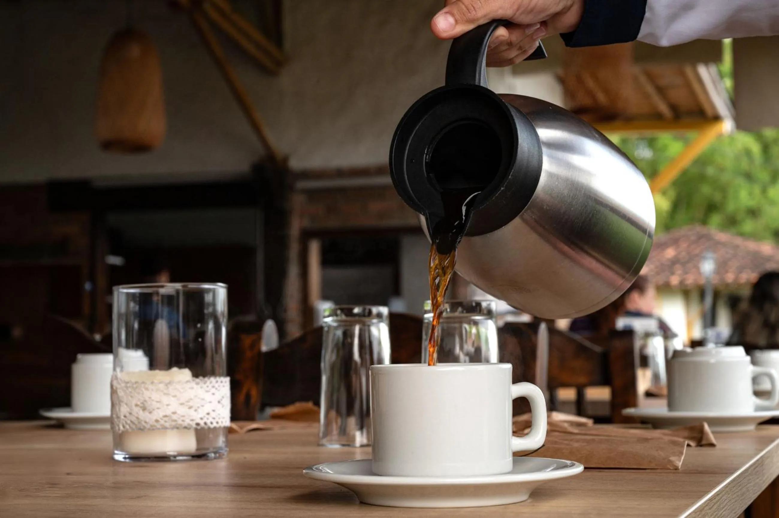 Breakfast in Hotel Campestre Montecarlo