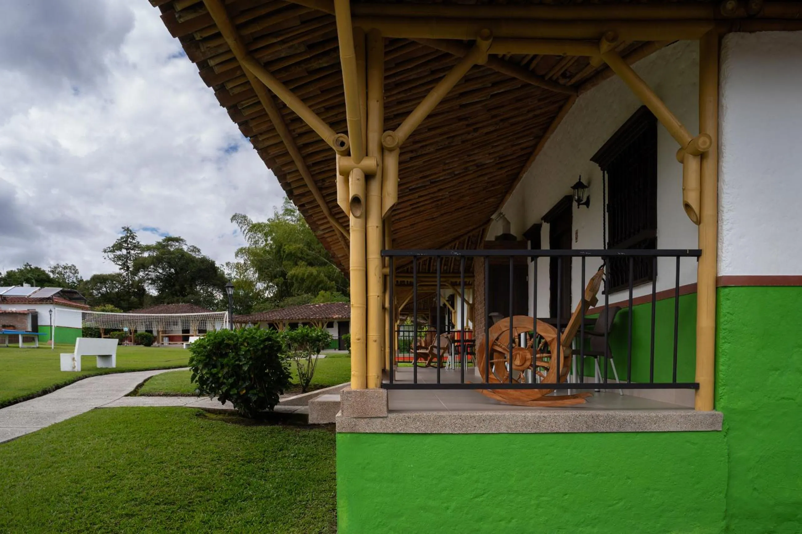 Property building in Hotel Campestre Montecarlo