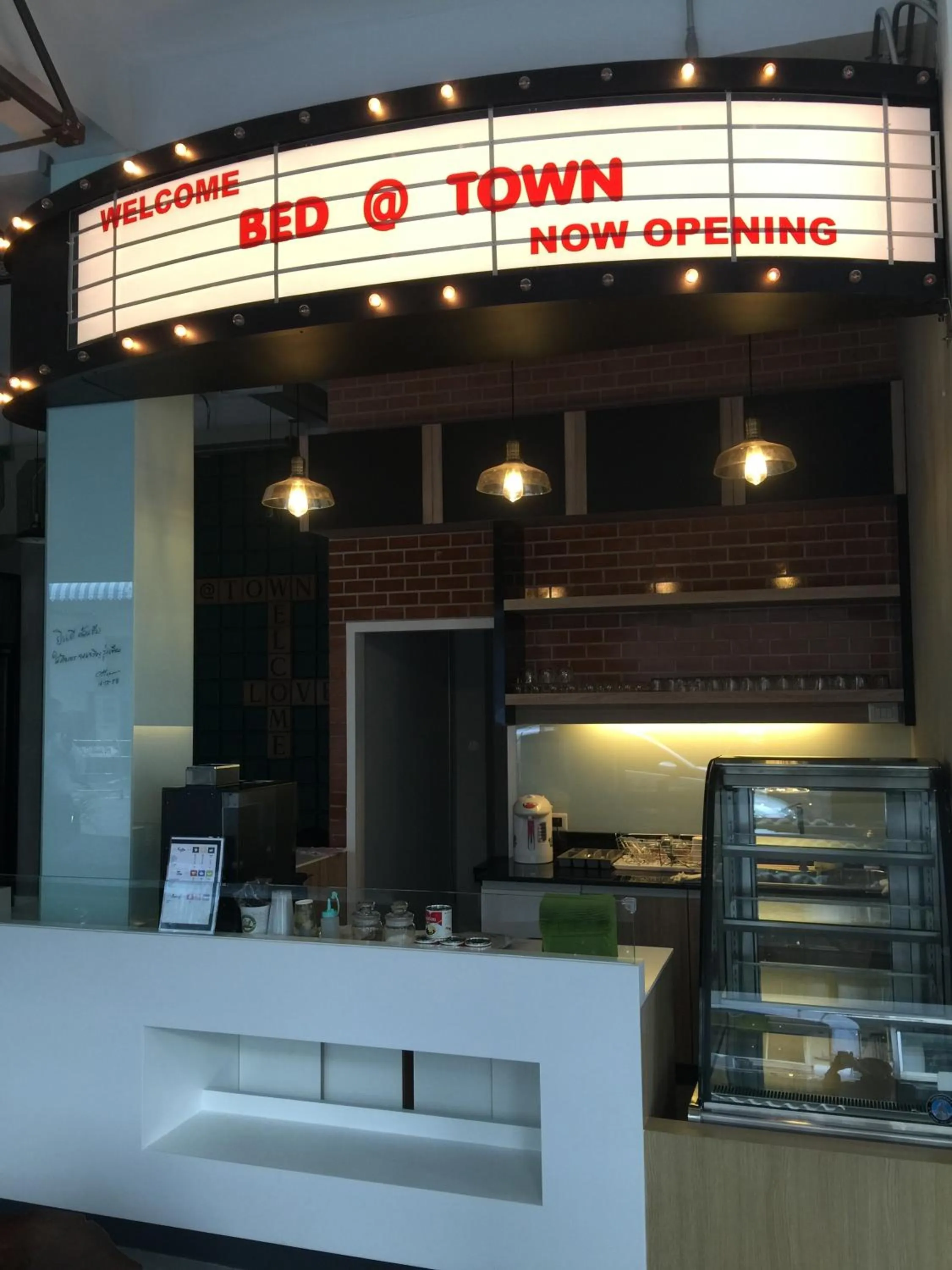 Lobby or reception in Bed@Town Hostel