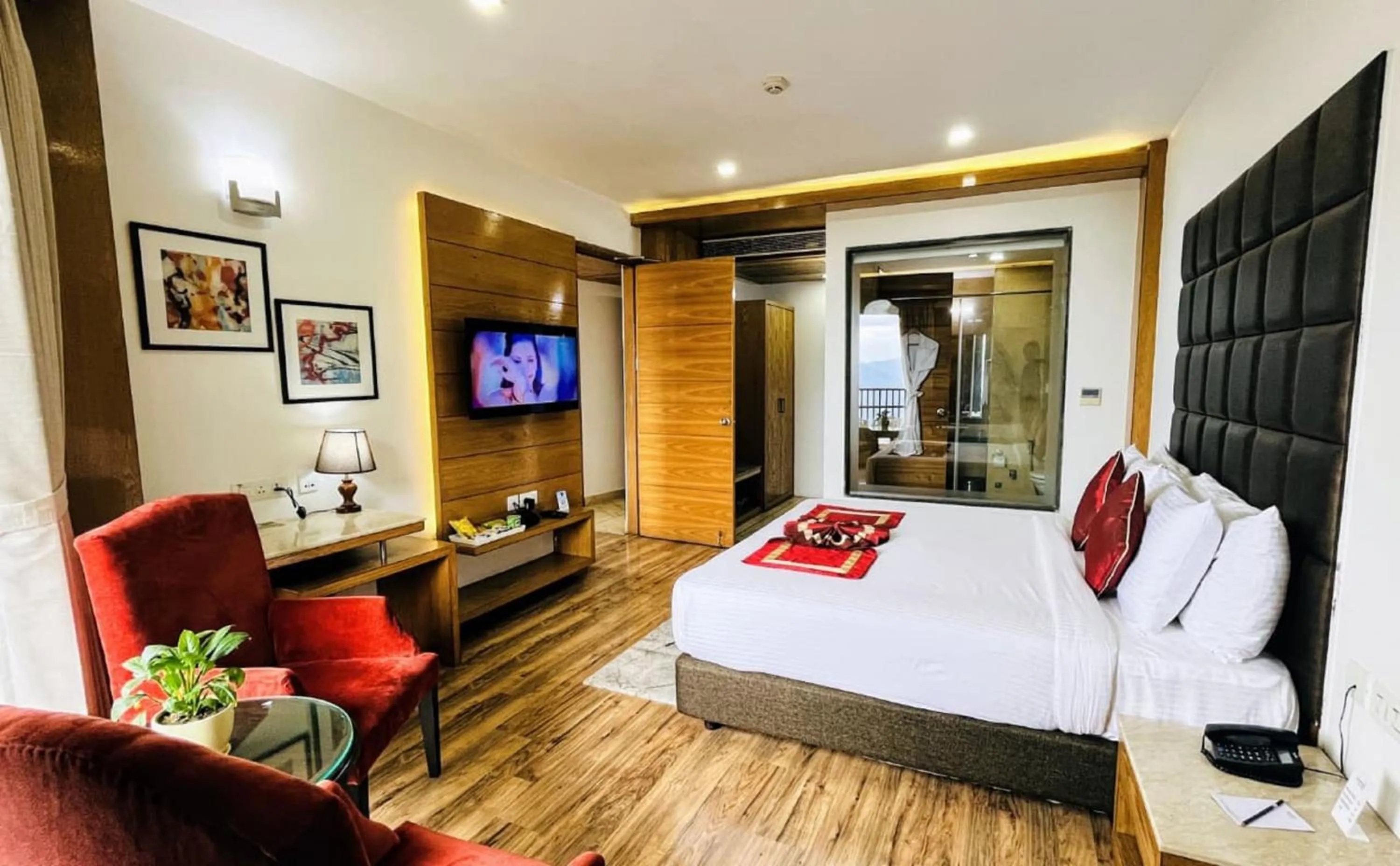 Bedroom, Bed in JK Clarks Exotica