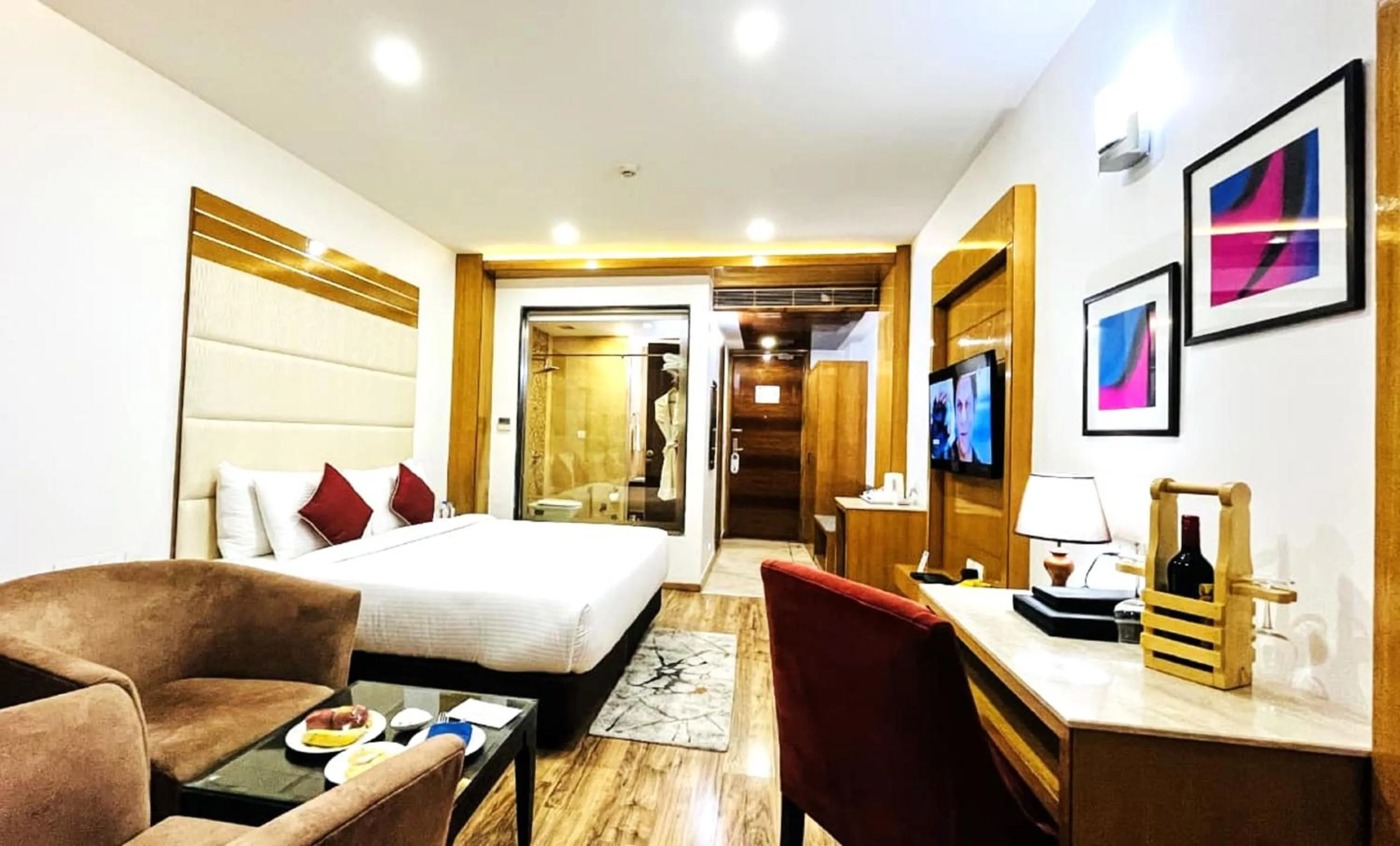 Mountain view, Bed in JK Clarks Exotica