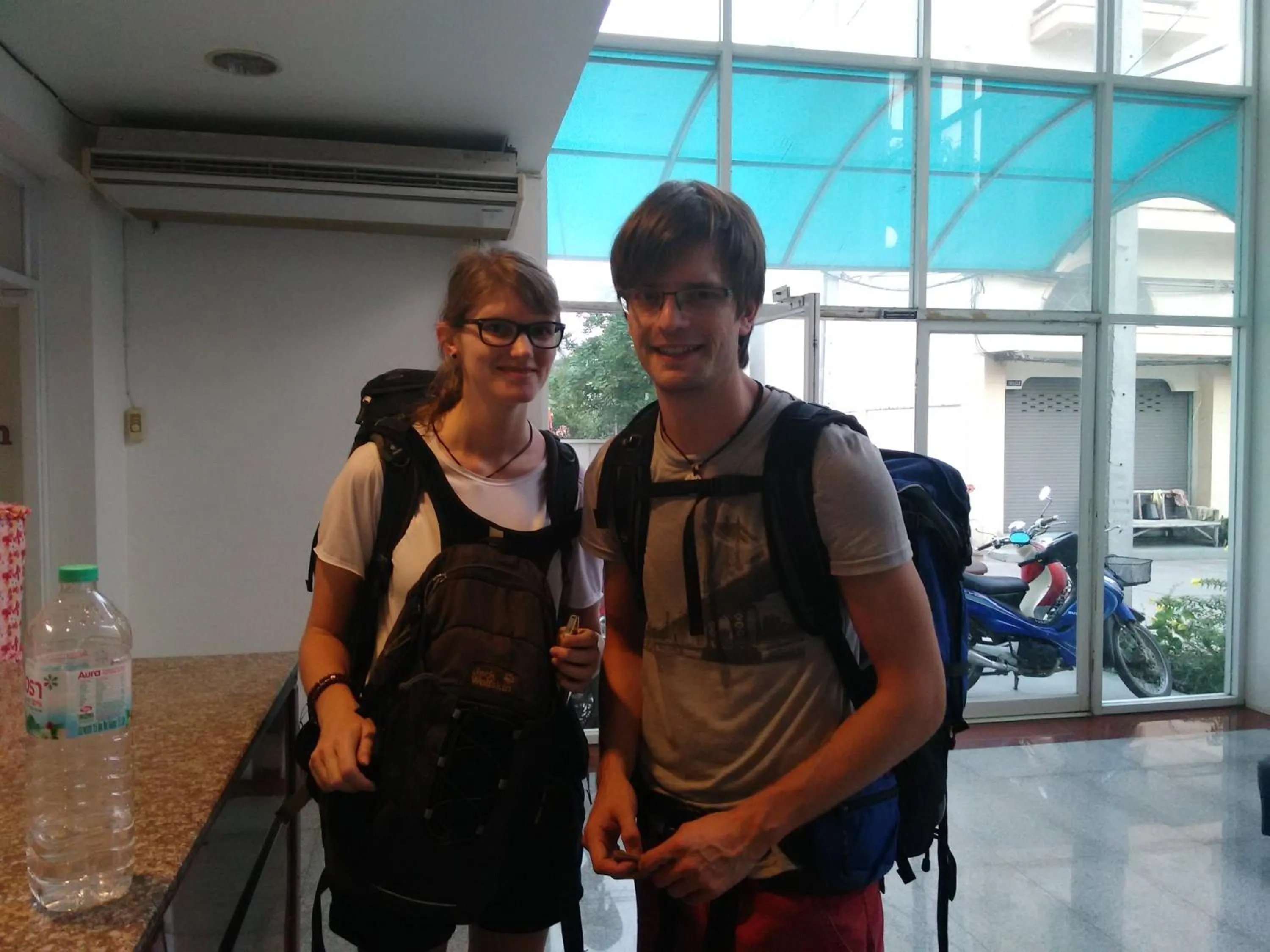 group of guests in A&S Residence Kanchanaburi