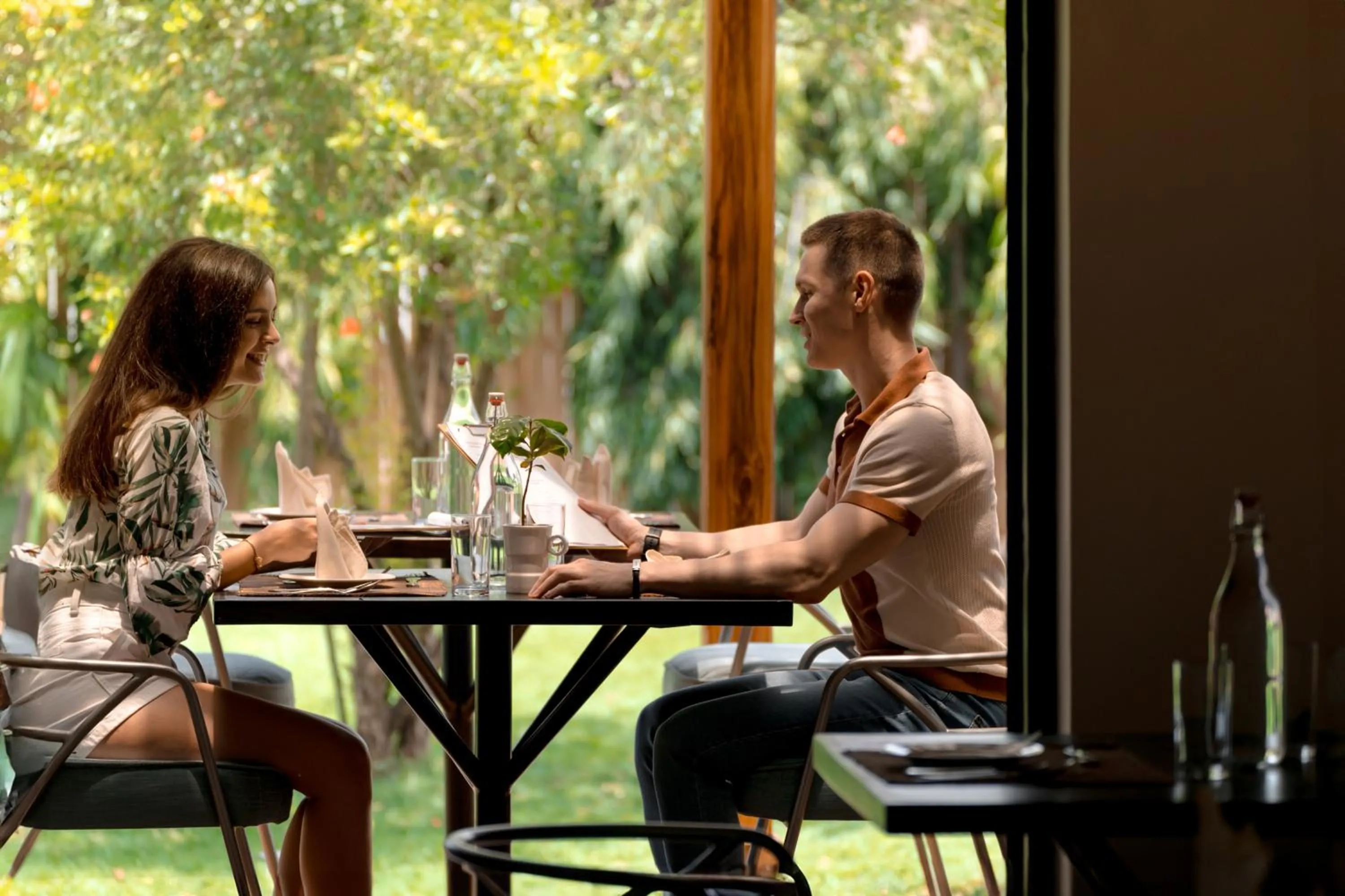 Restaurant/places to eat in Brubru Lodge