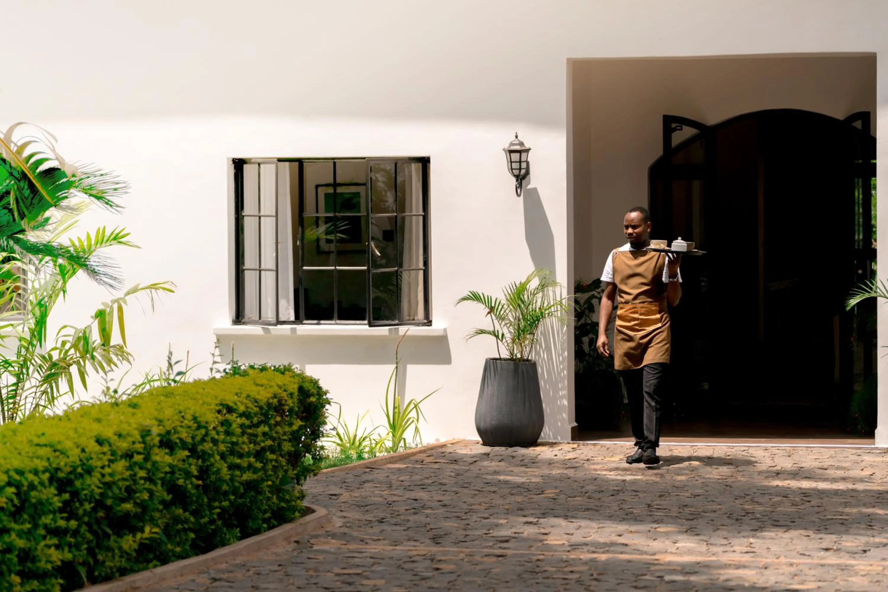 Facade/entrance in Brubru Lodge