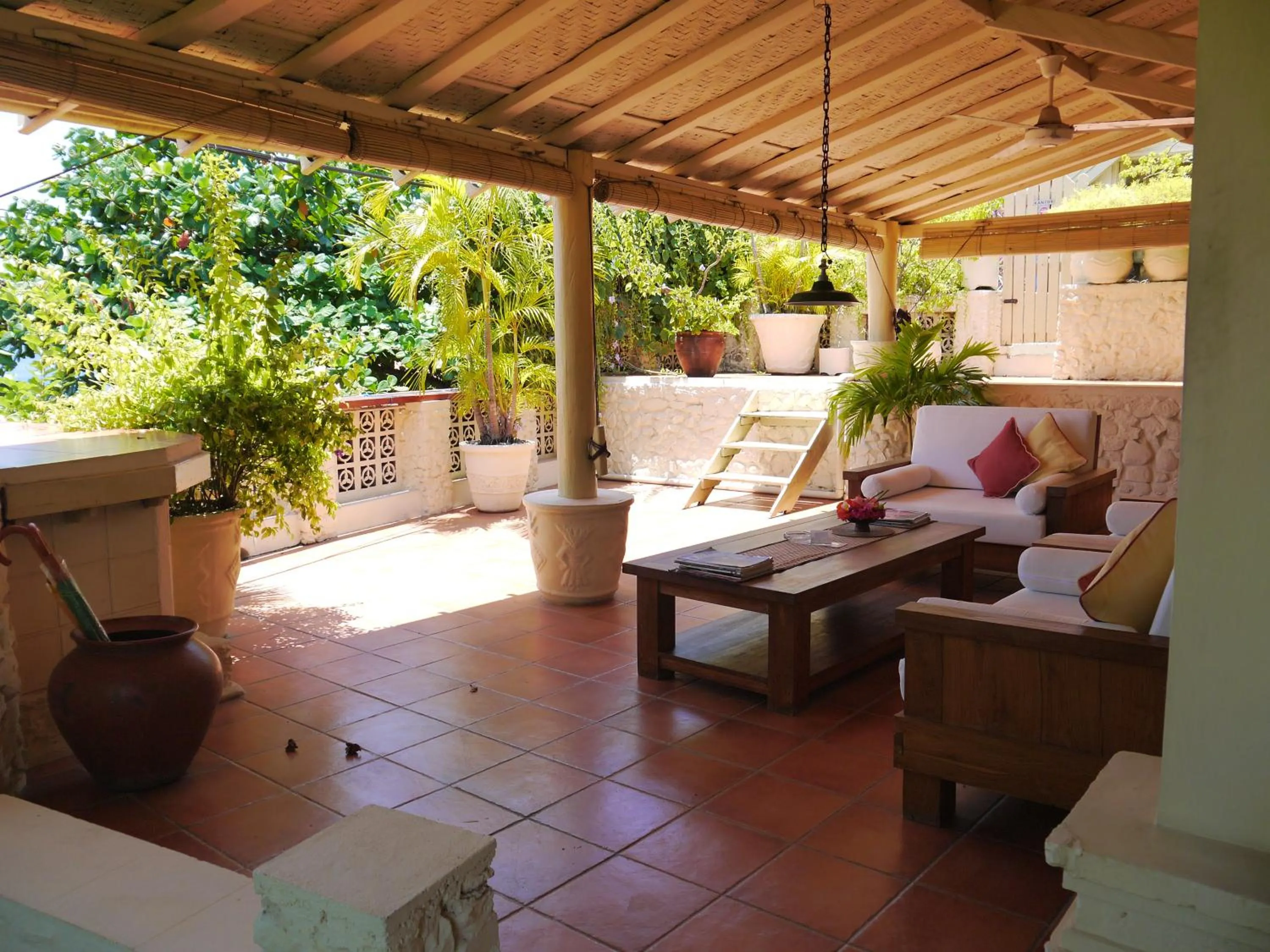 Balcony/Terrace in Jukung Dive Resort Bali AMED
