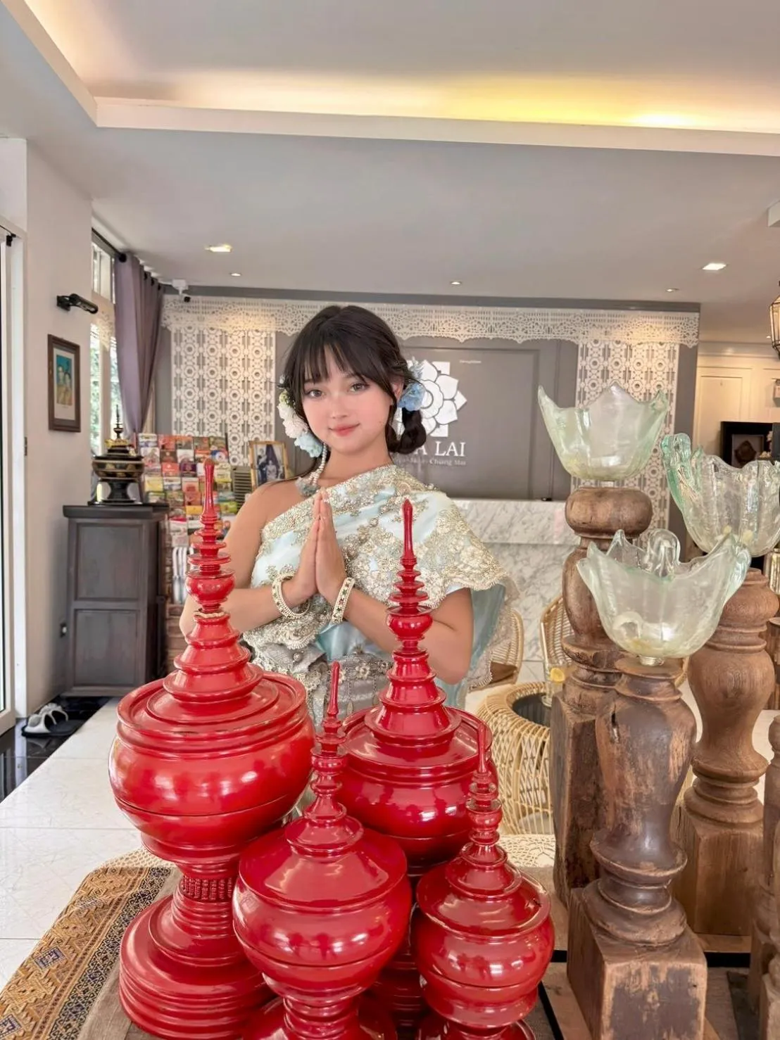 Living room in WUA LAI Boutique Hotel Chiang Mai