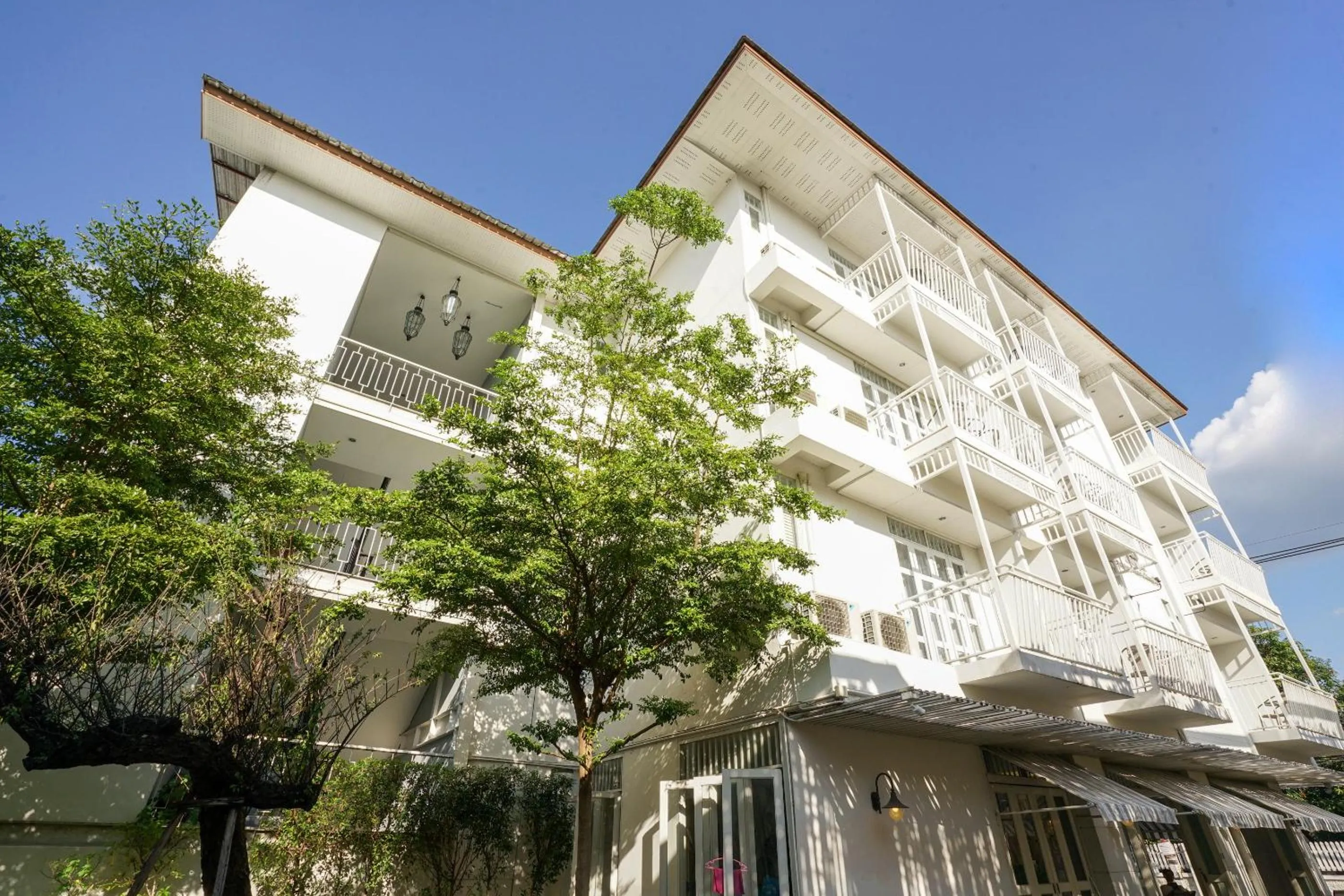 Property building in WUA LAI Boutique Hotel Chiang Mai