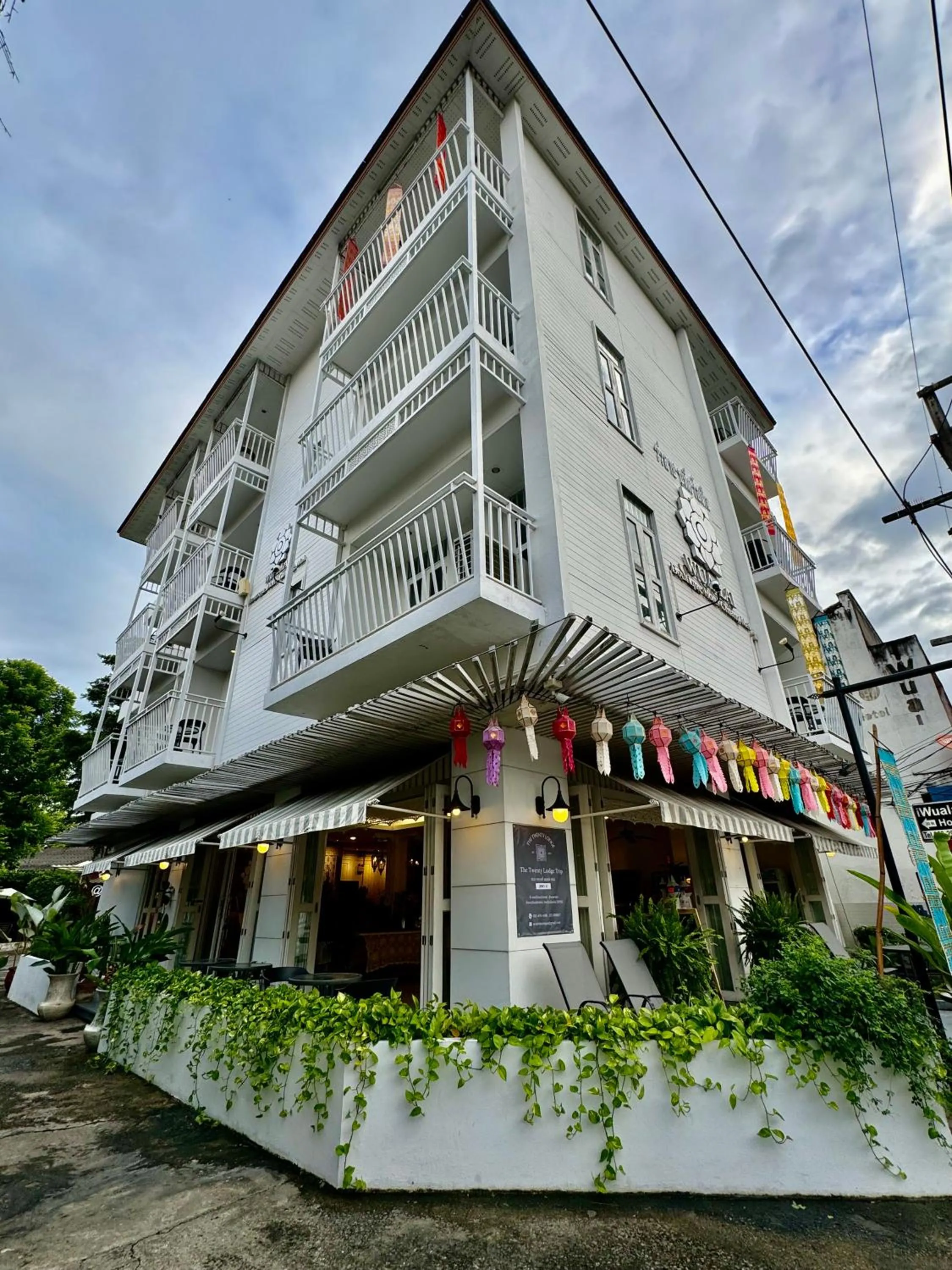 Property building in WUA LAI Boutique Hotel Chiang Mai