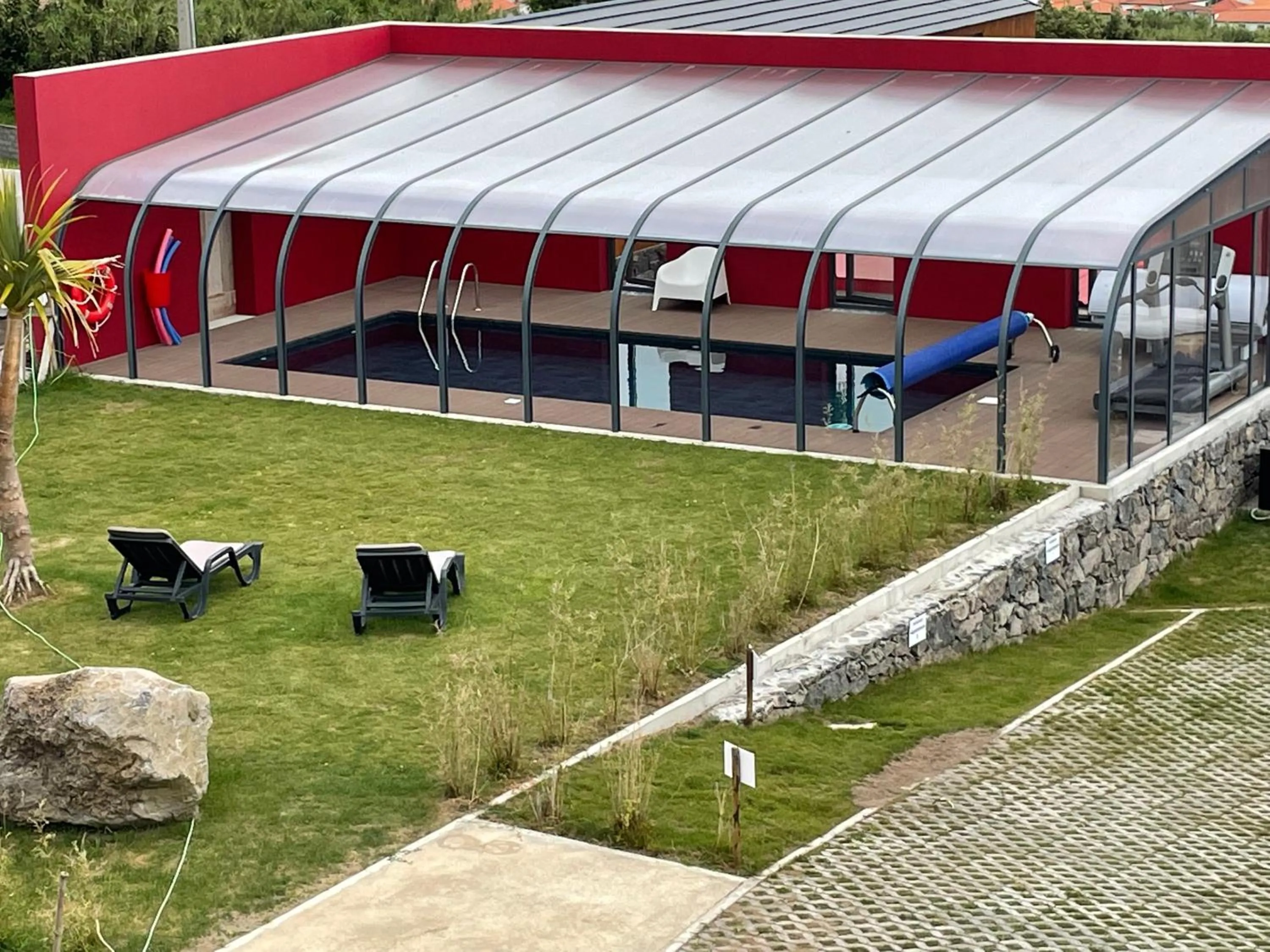 Pool view in Pátio Ecolodge