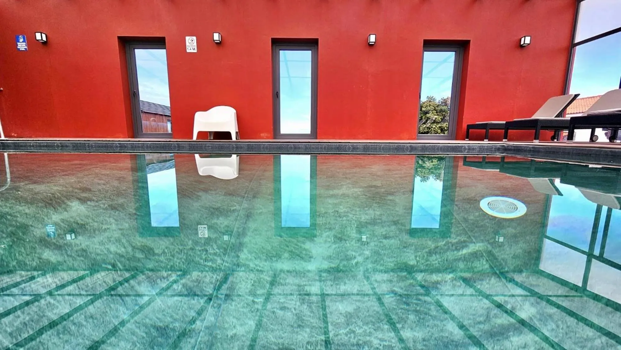 Swimming pool in Pátio Ecolodge