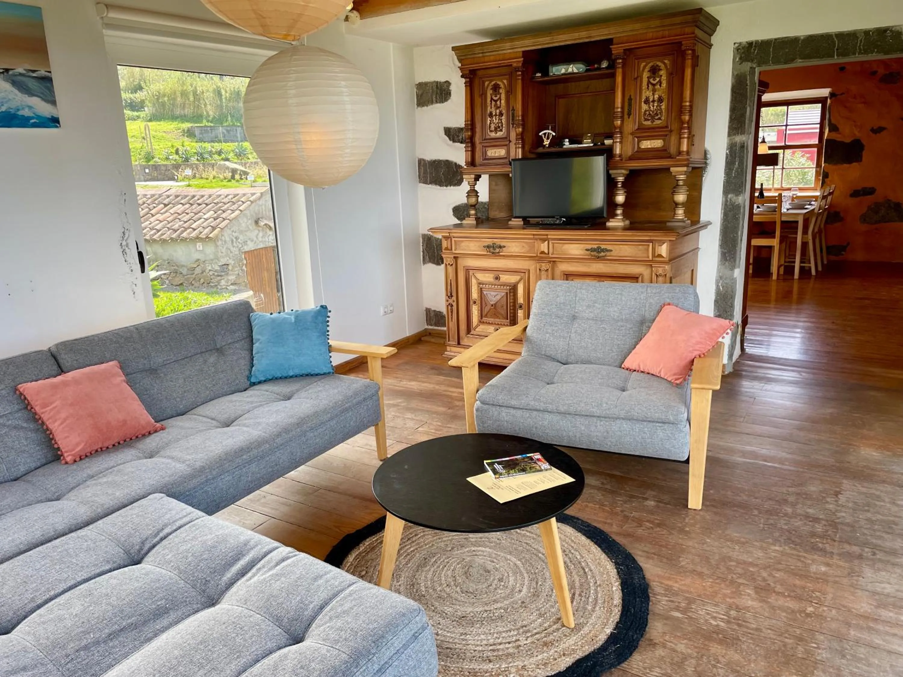 Living room in Pátio Ecolodge