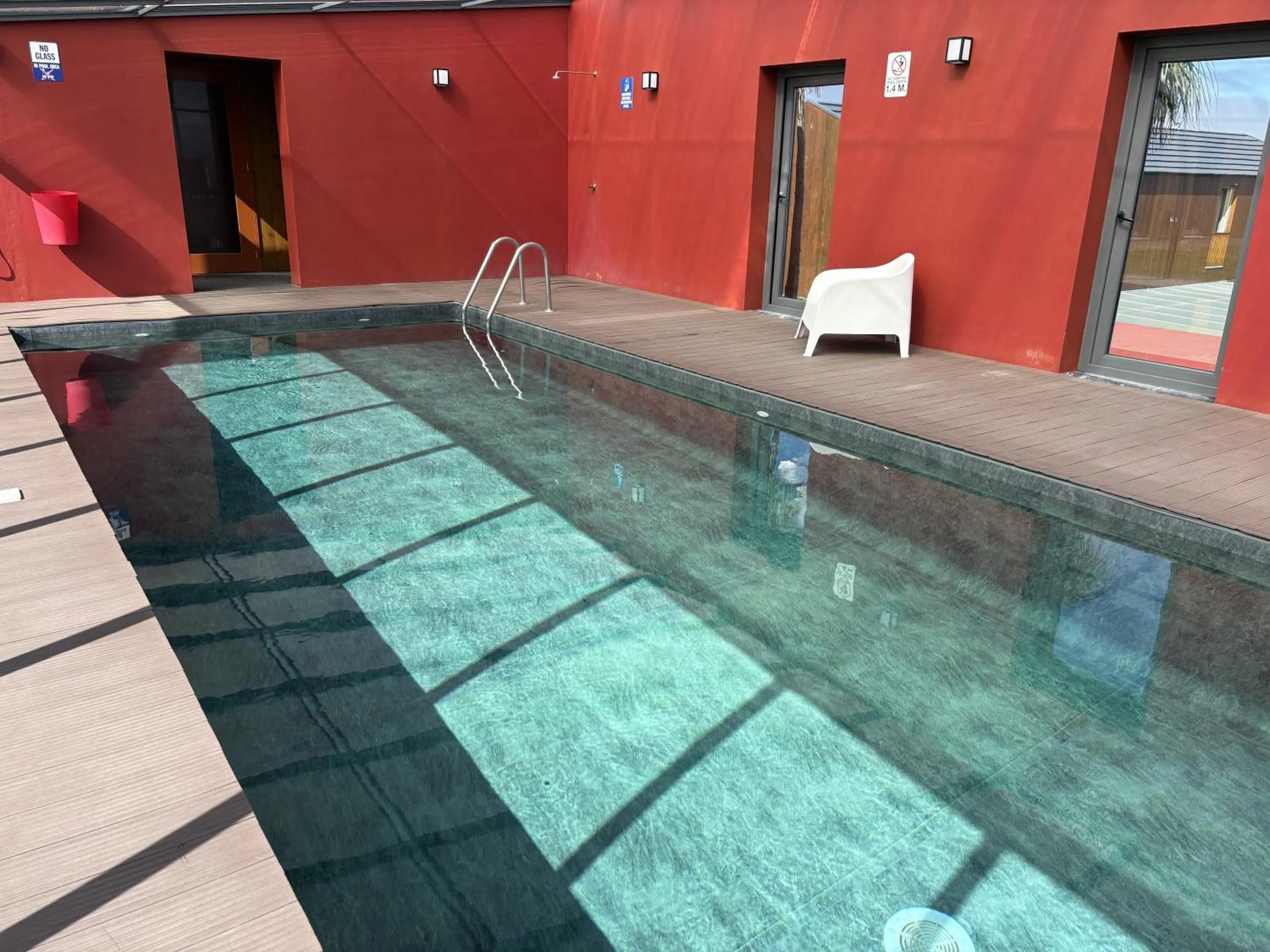 Swimming pool in Pátio Ecolodge