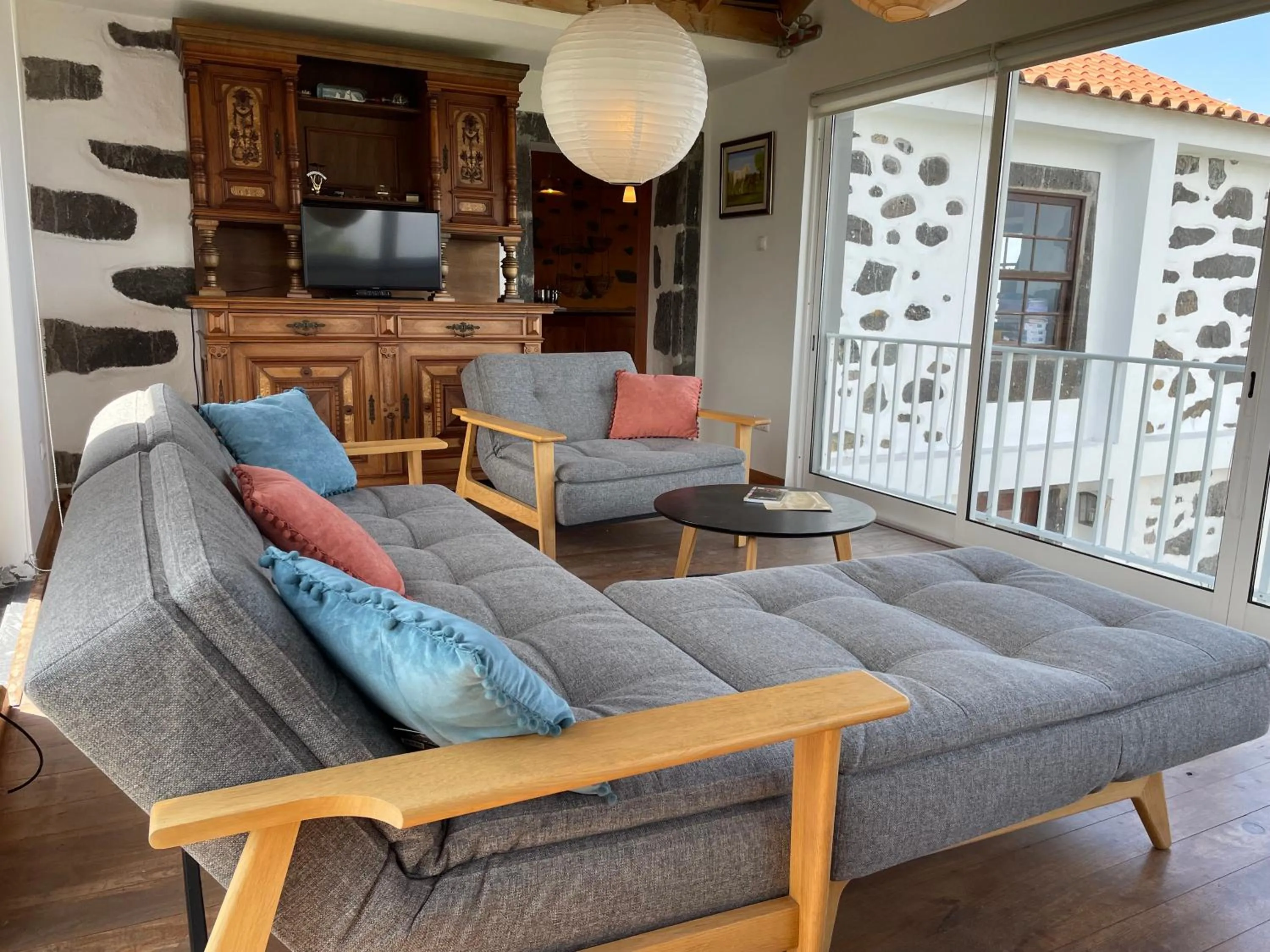 Living room in Pátio Ecolodge