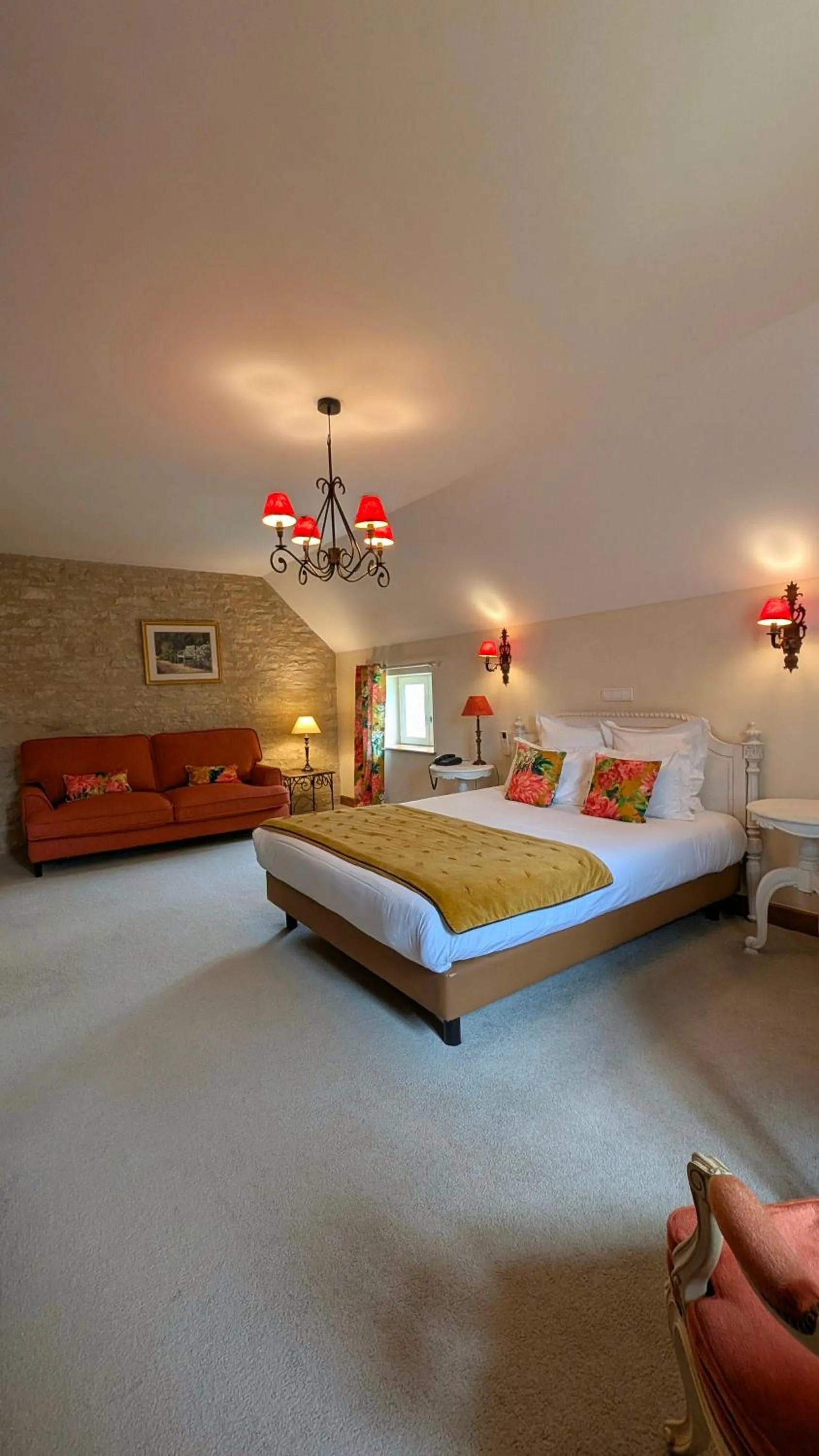 Bed in Hôtel Le Clos