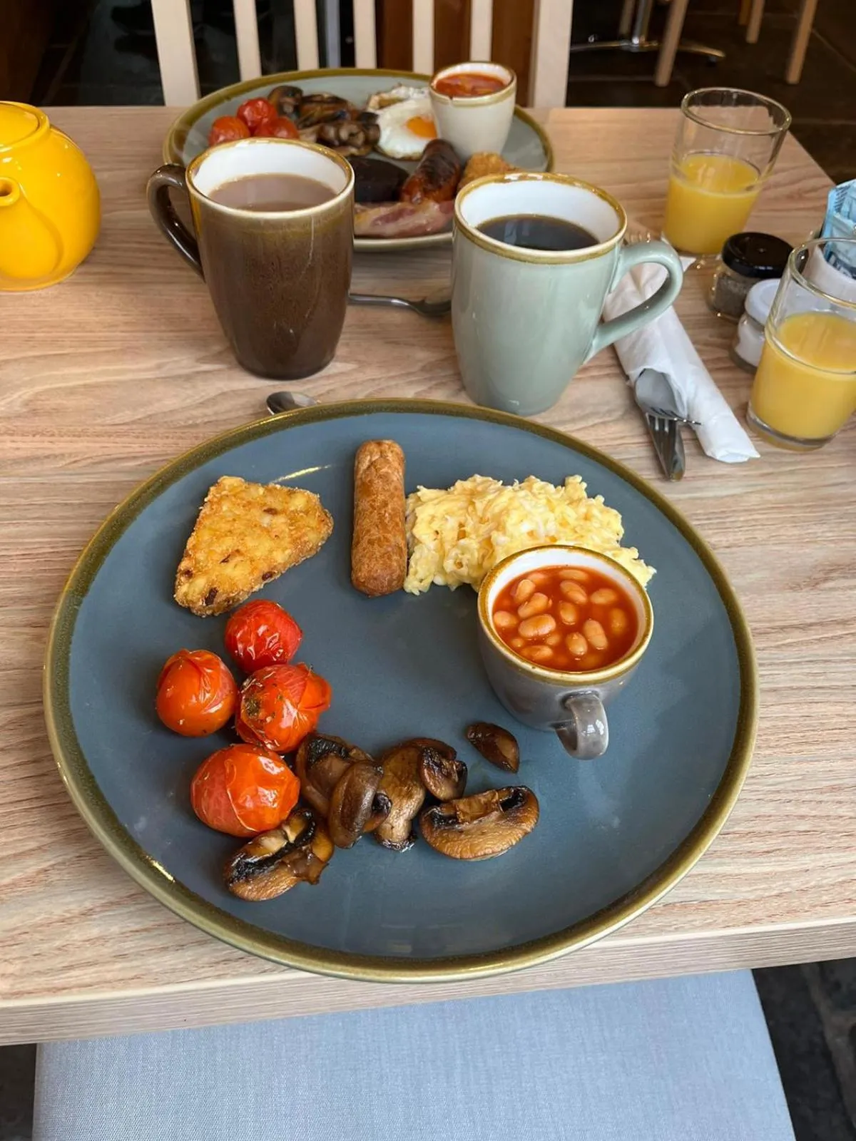Food close-up in Old Manor House