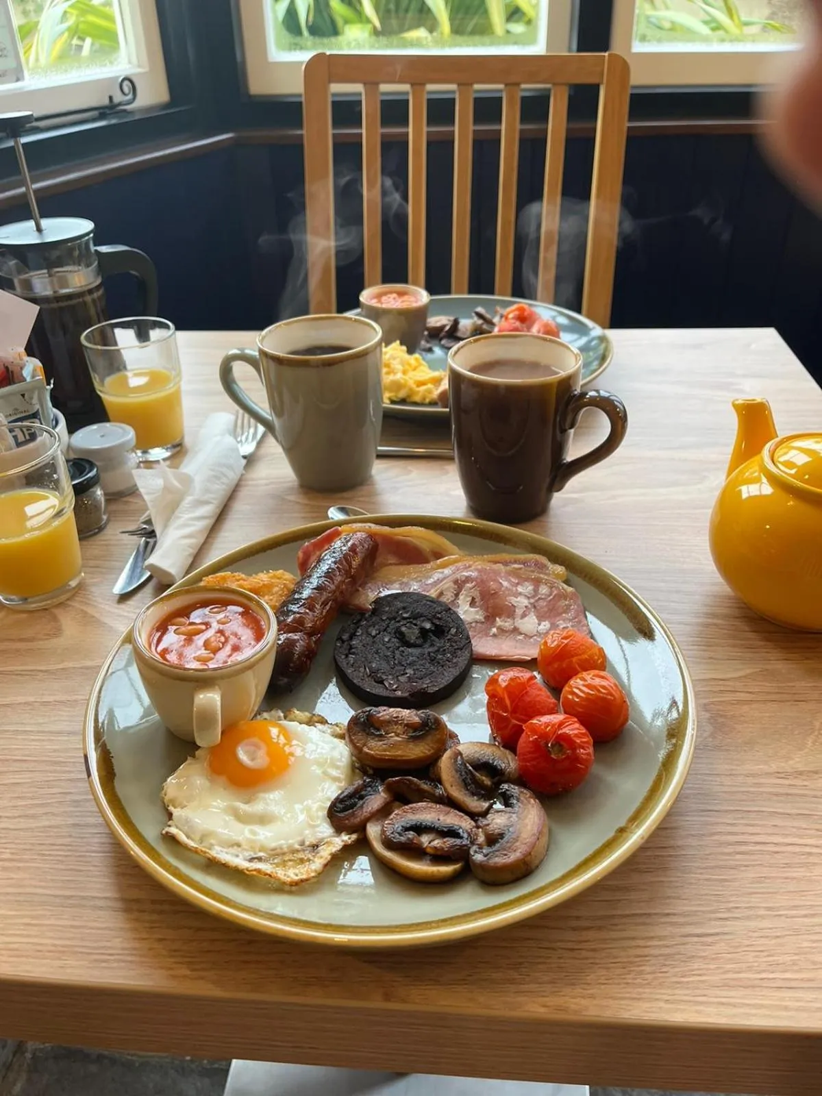 Food close-up in Old Manor House