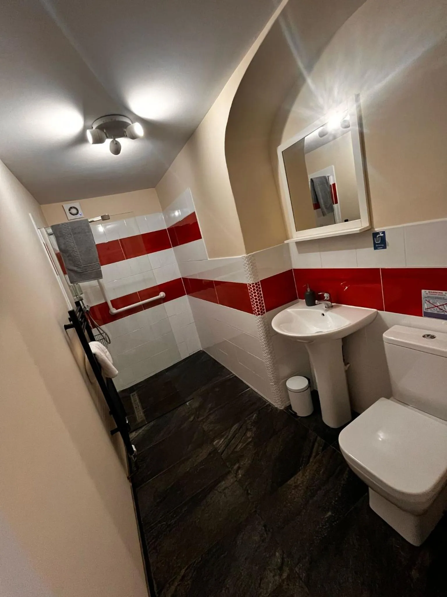 Shower in Old Manor House