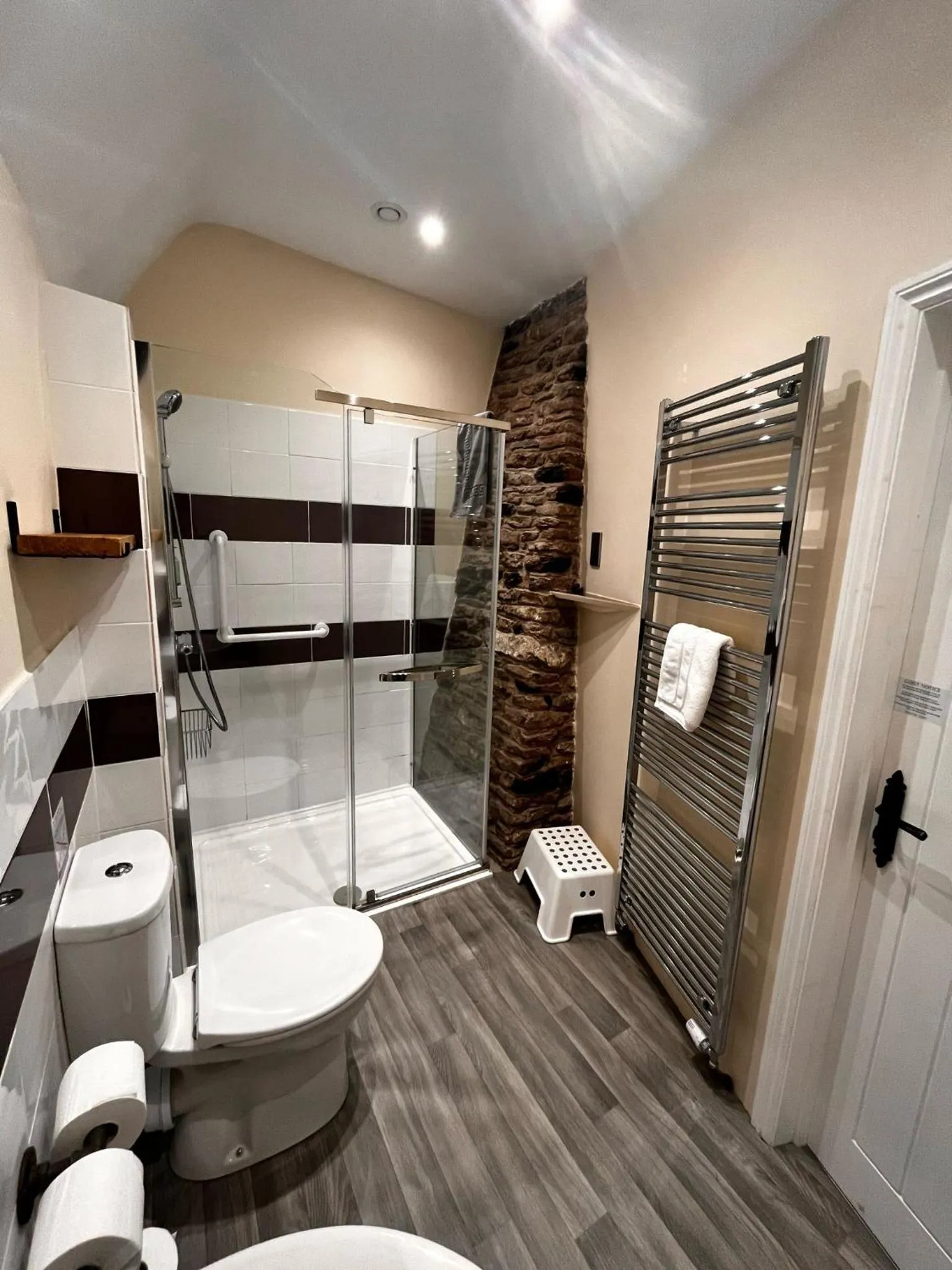 Shower in Old Manor House