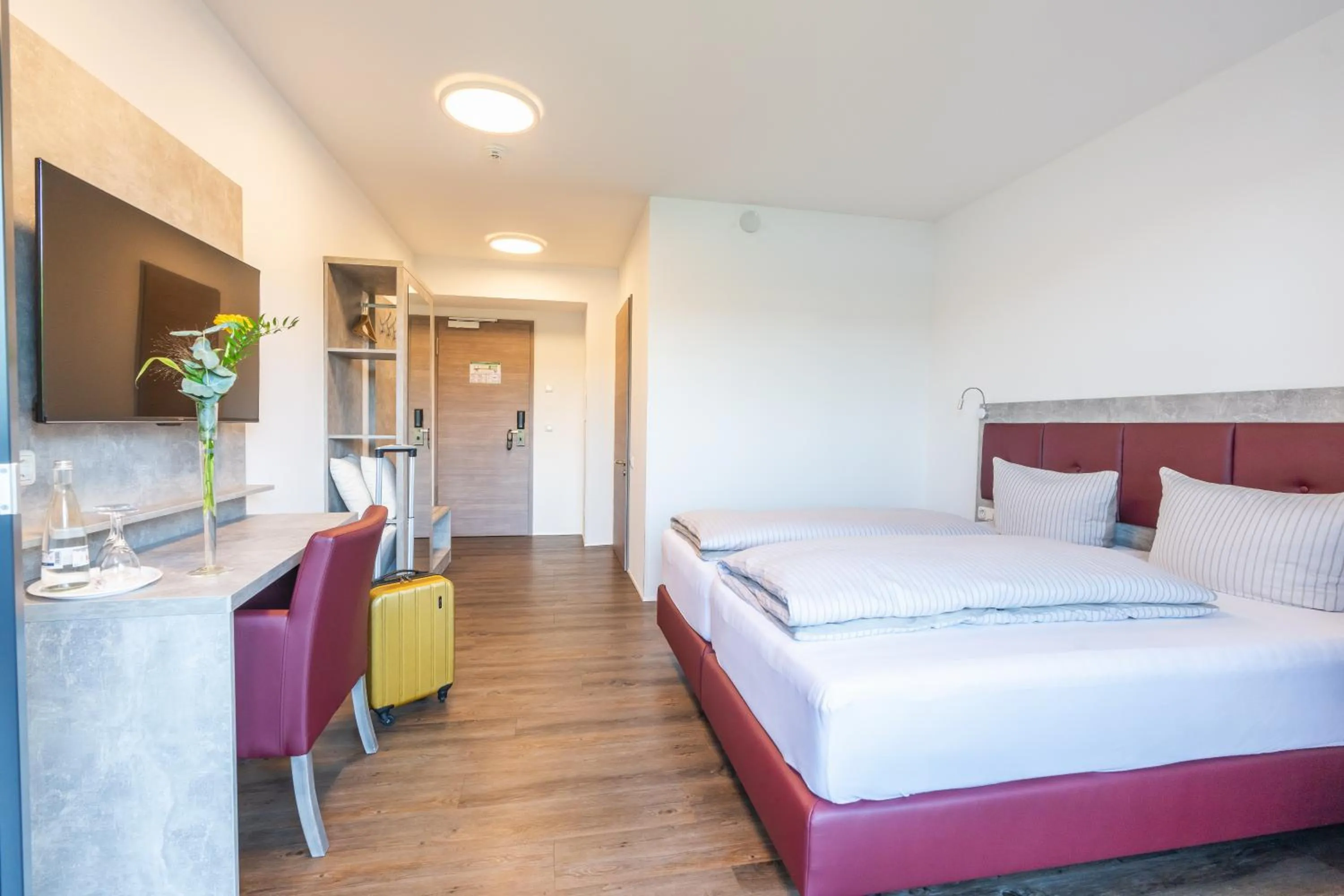 Bed in Seehotel Forst