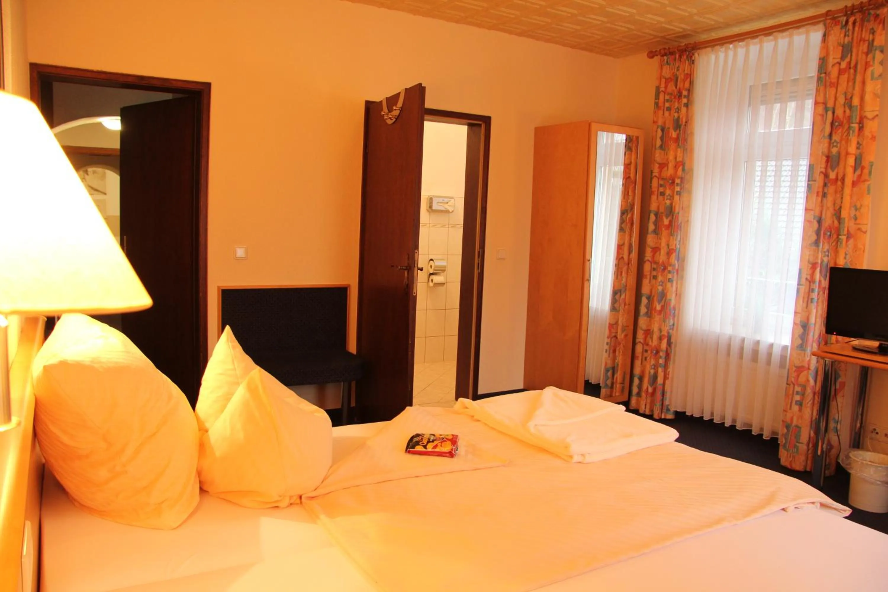 Bed in Hotel Klinger