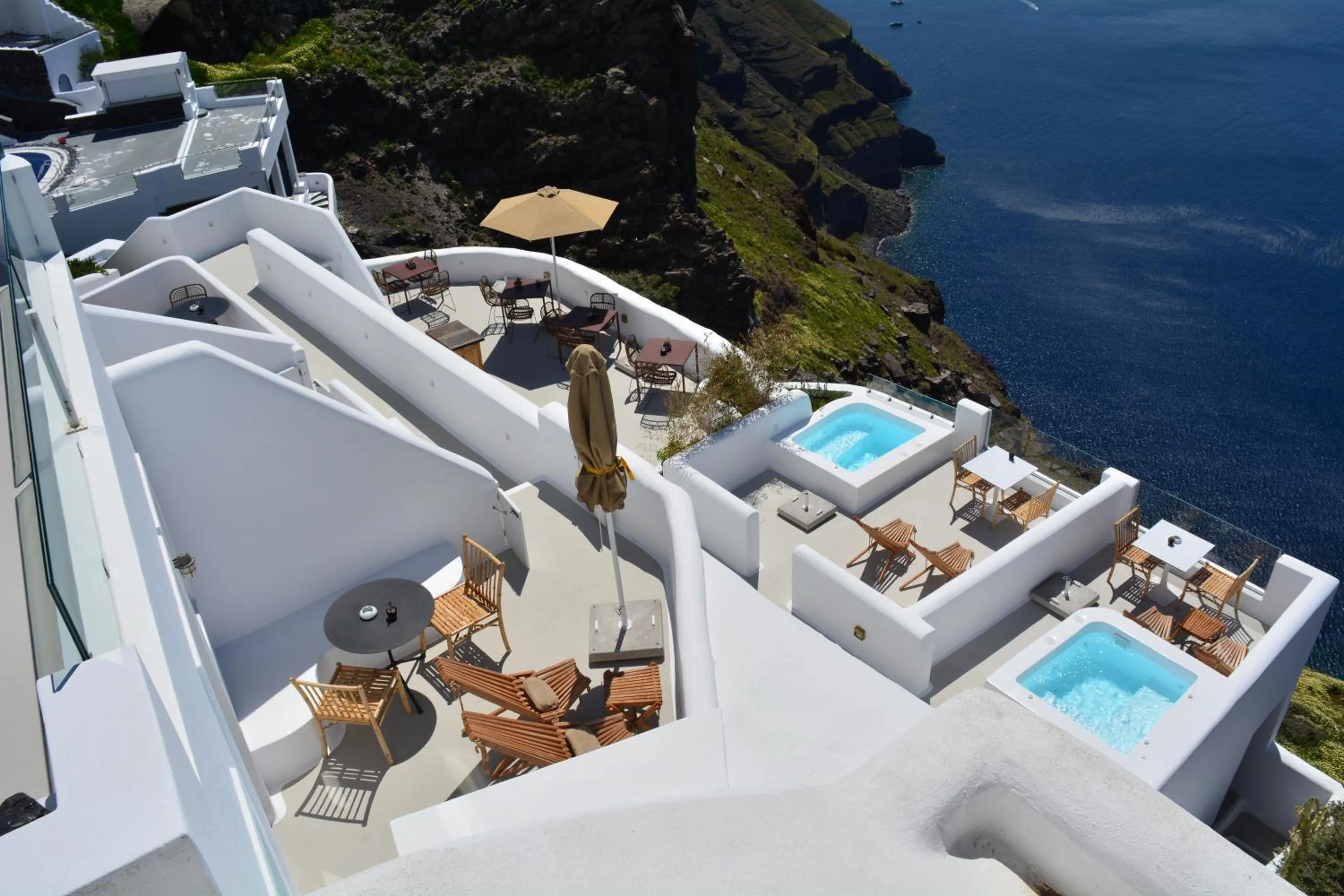 Patio in Cocoon Suites