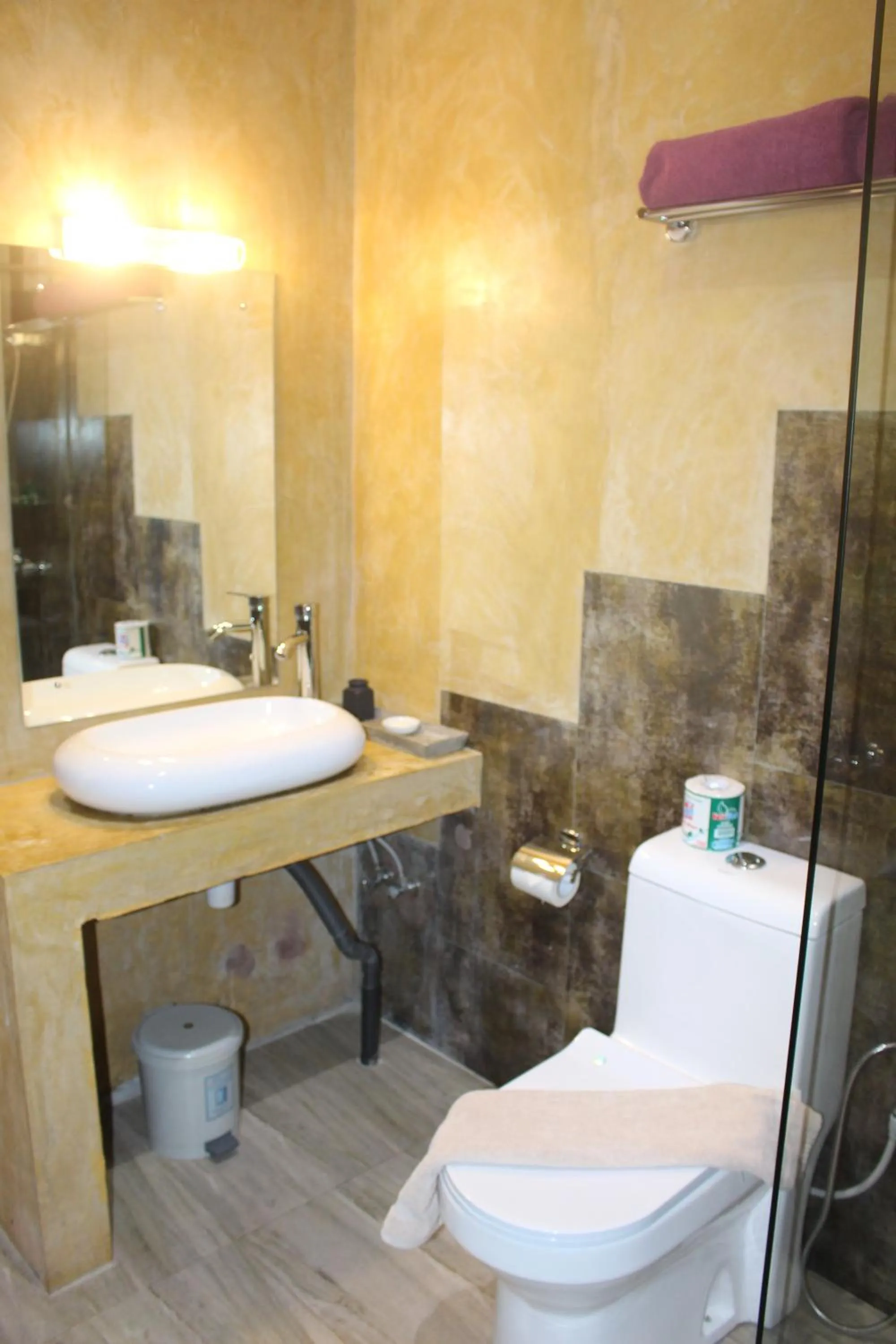 Toilet in Villa Kapuru