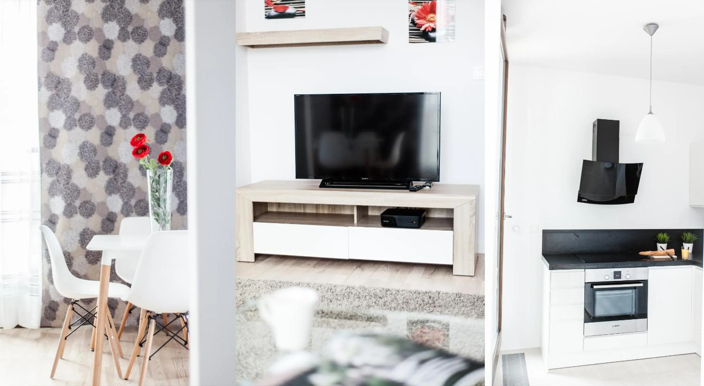 Kitchen or kitchenette in Warsaw Aparthotel