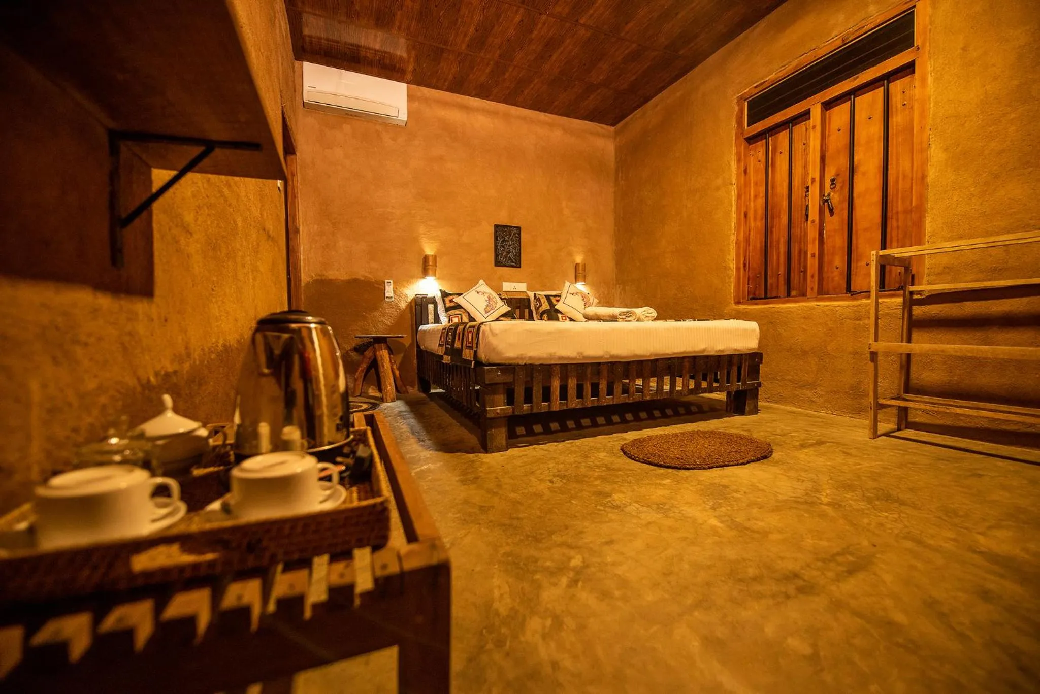 Bed in Private Organic House