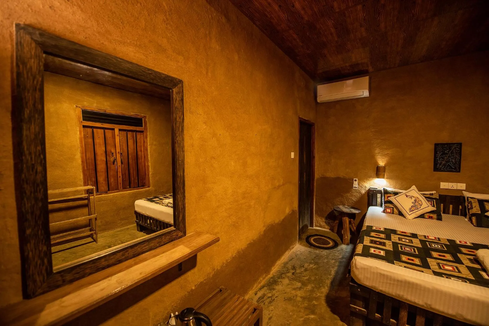 Bed in Private Organic House