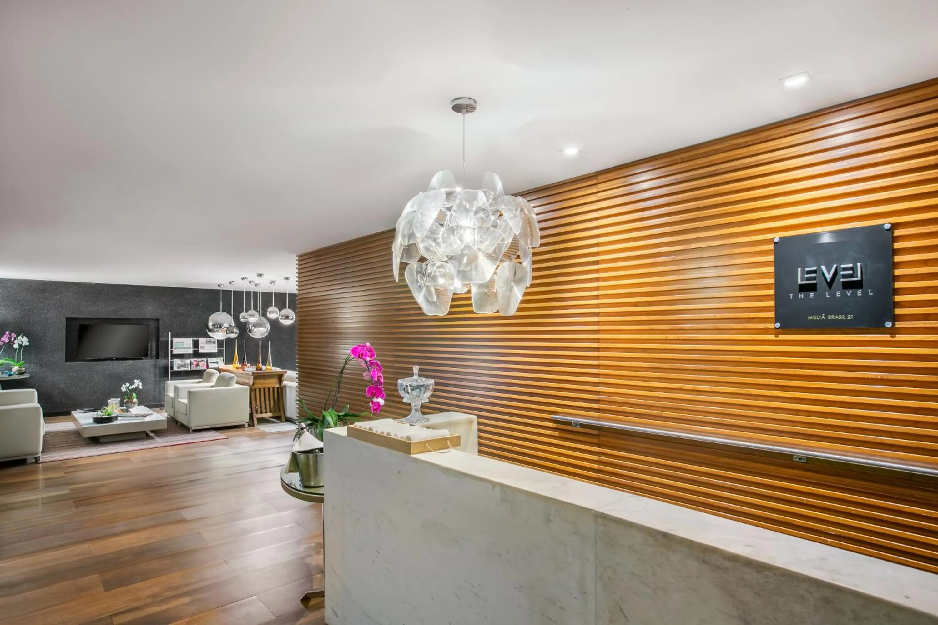 Lounge or bar in Meliá Brasil 21