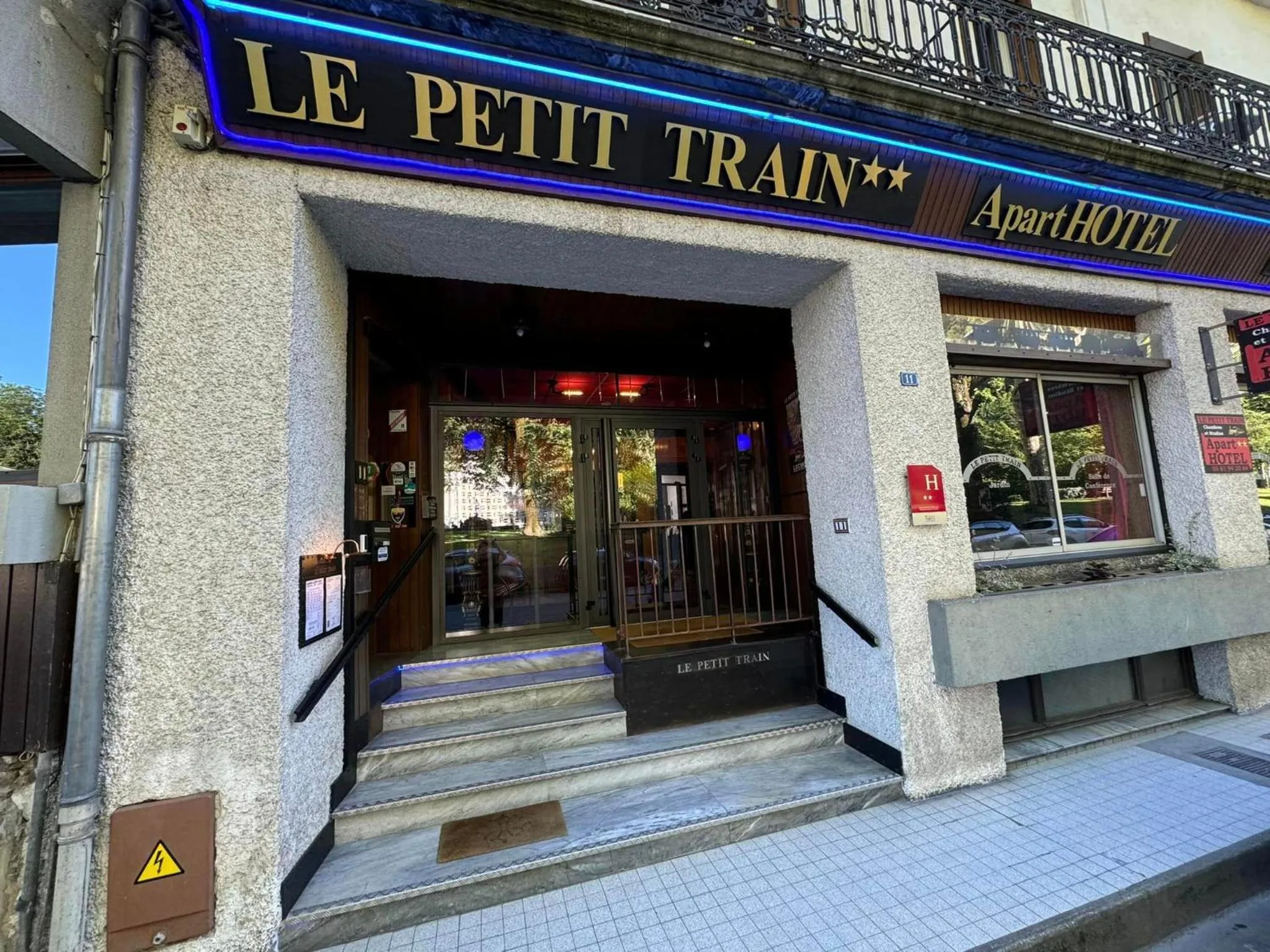 Property building in Aparthotel Le Petit Train