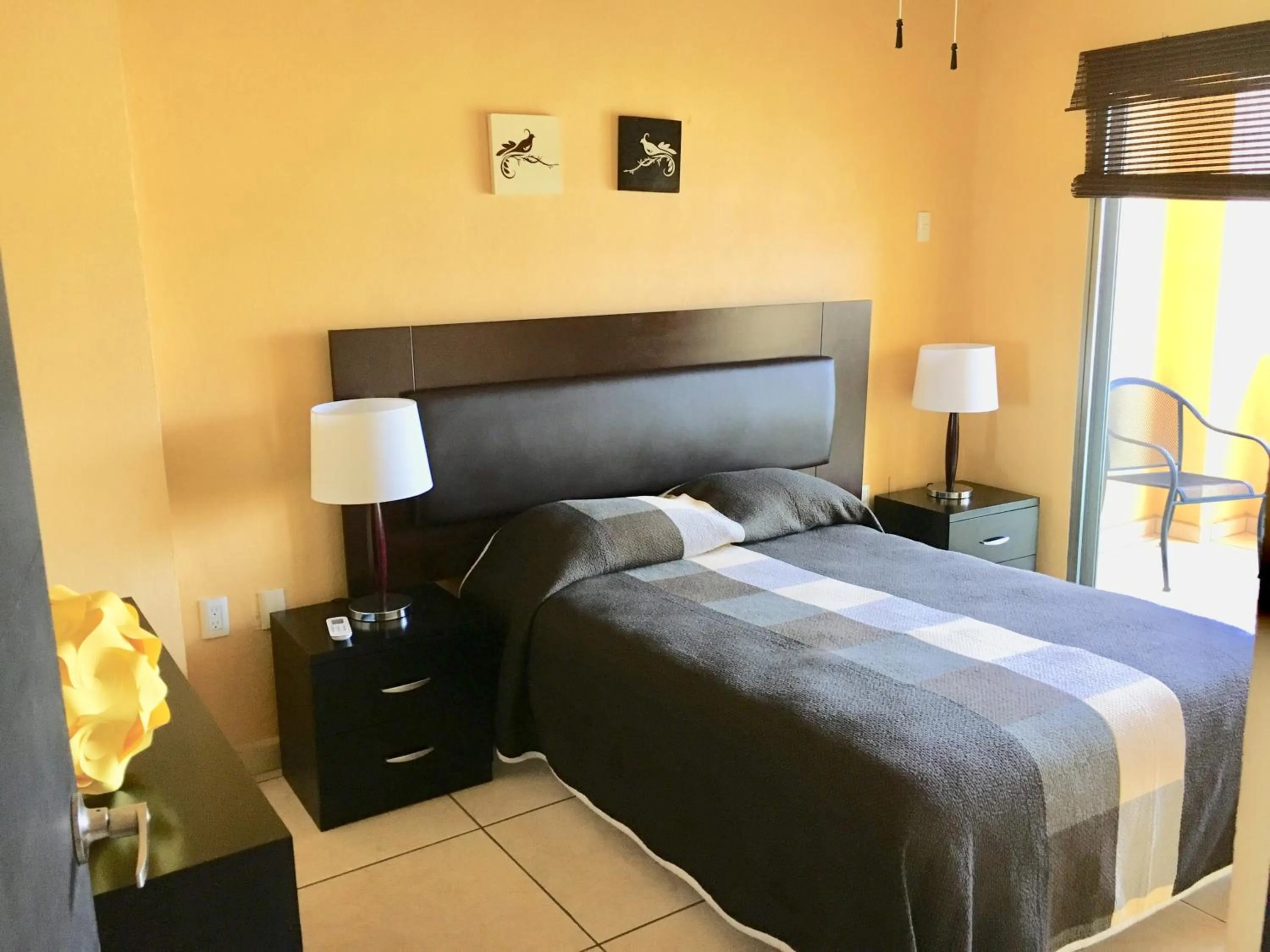 Bed in Andressa Mia Apartments