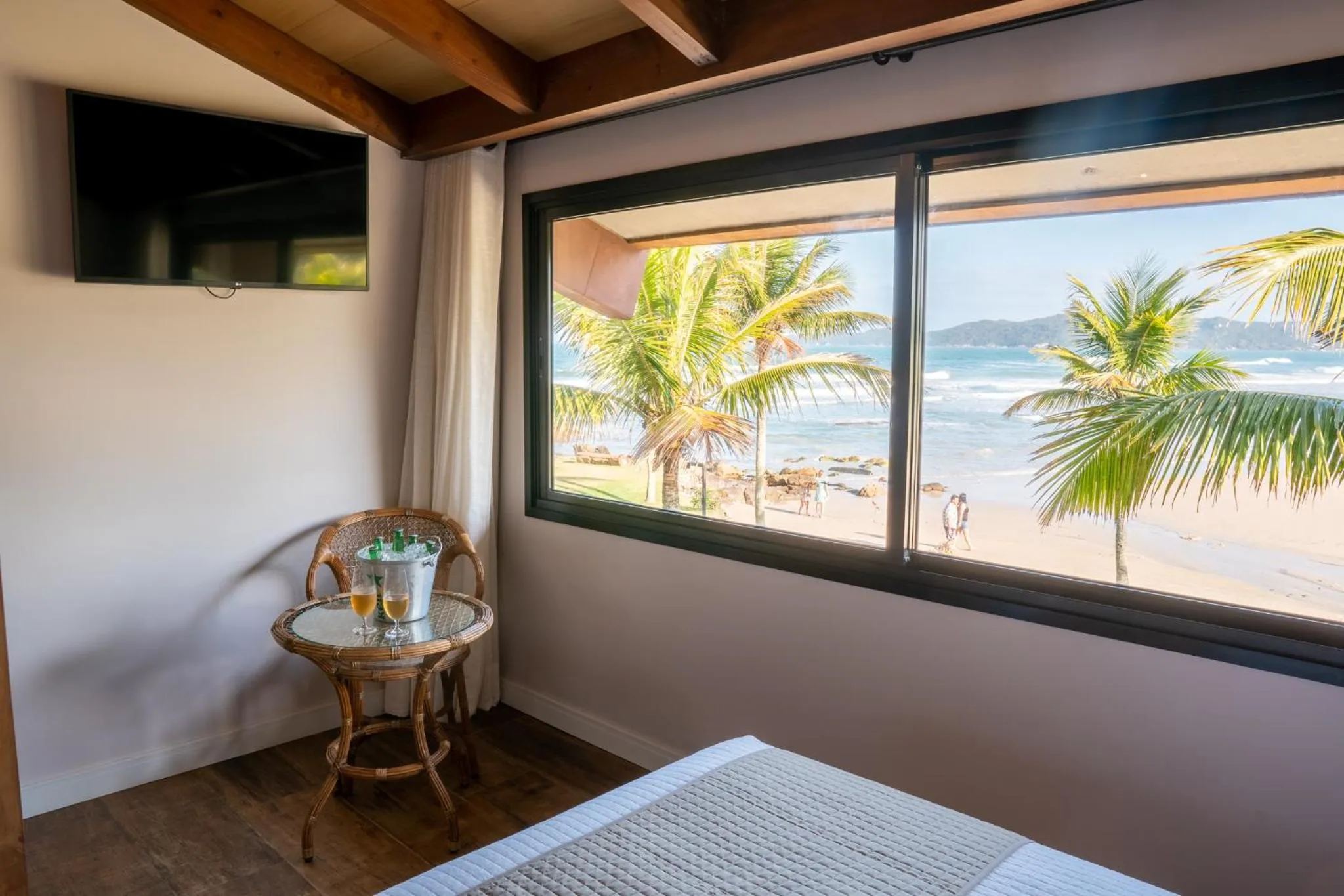 Bedroom, Bed in Hotel Atalaia do Mariscal