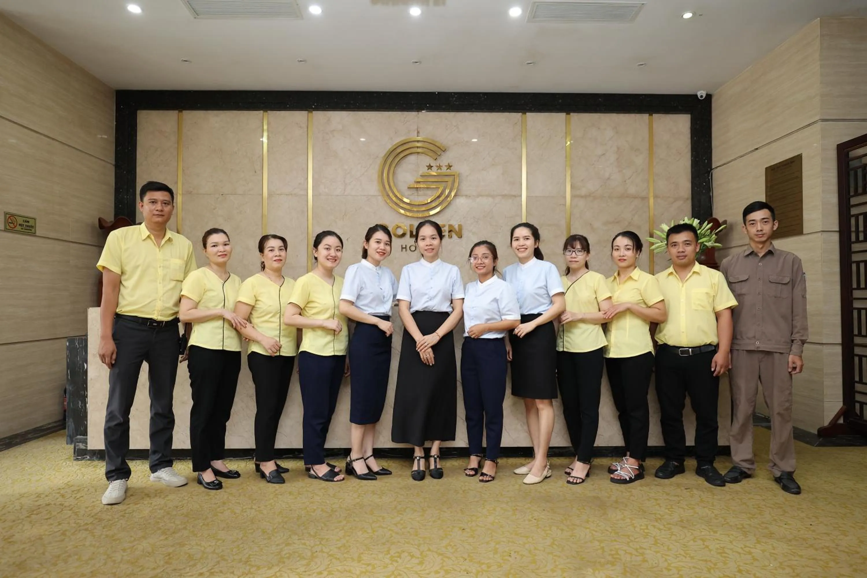 Staff in Golden Quang Tri Hotel