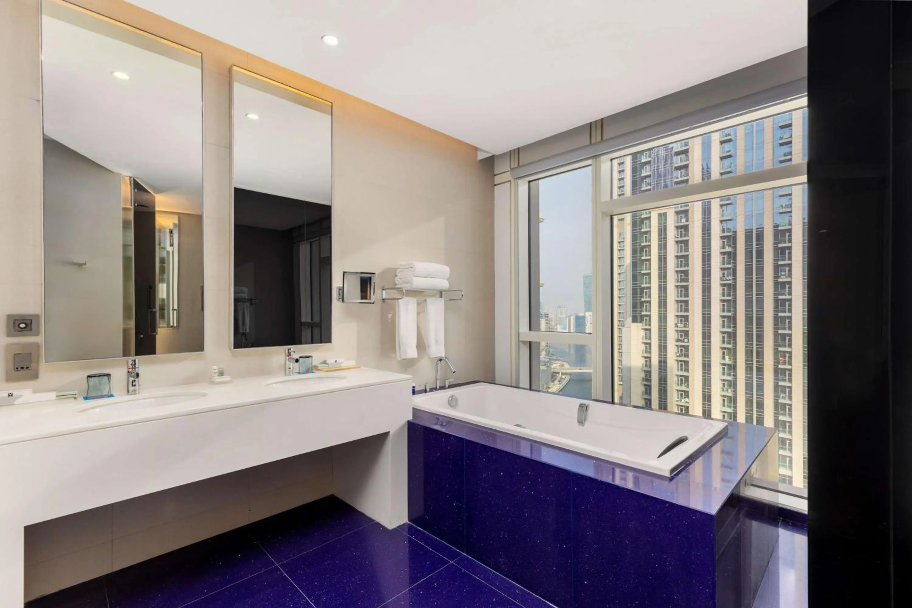 Bathroom in V Hotel Dubai, Curio Collection by Hilton
